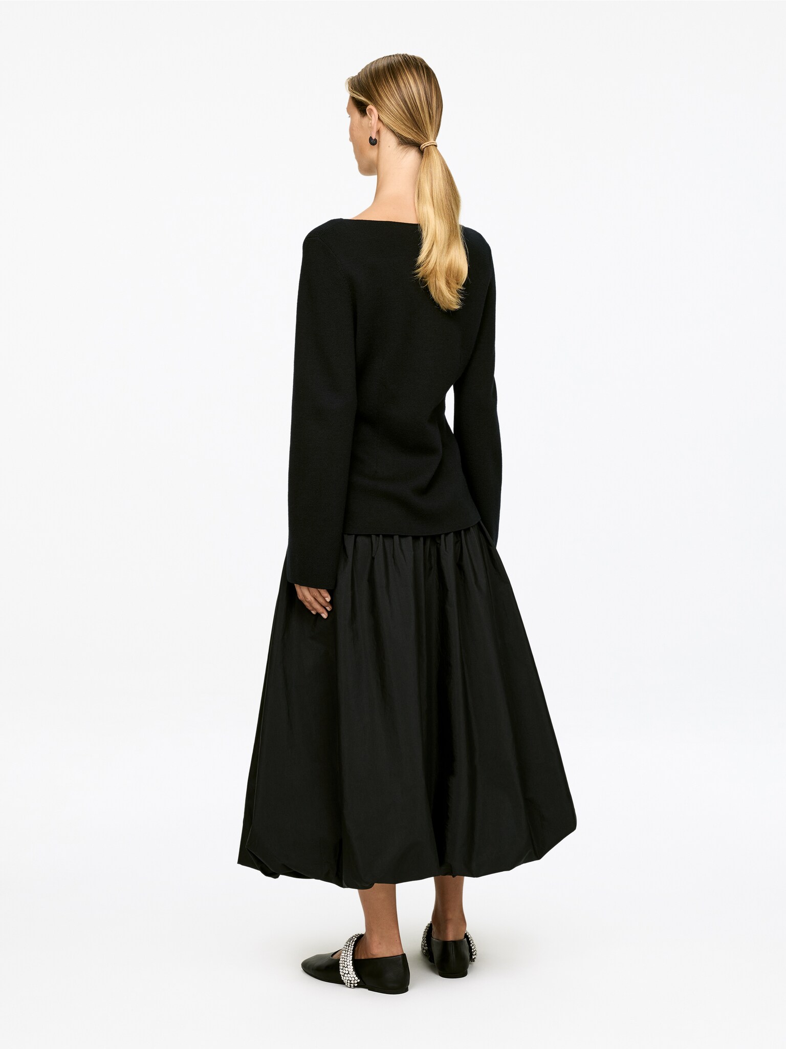 Nativa Wool Cardigan - Black - 6