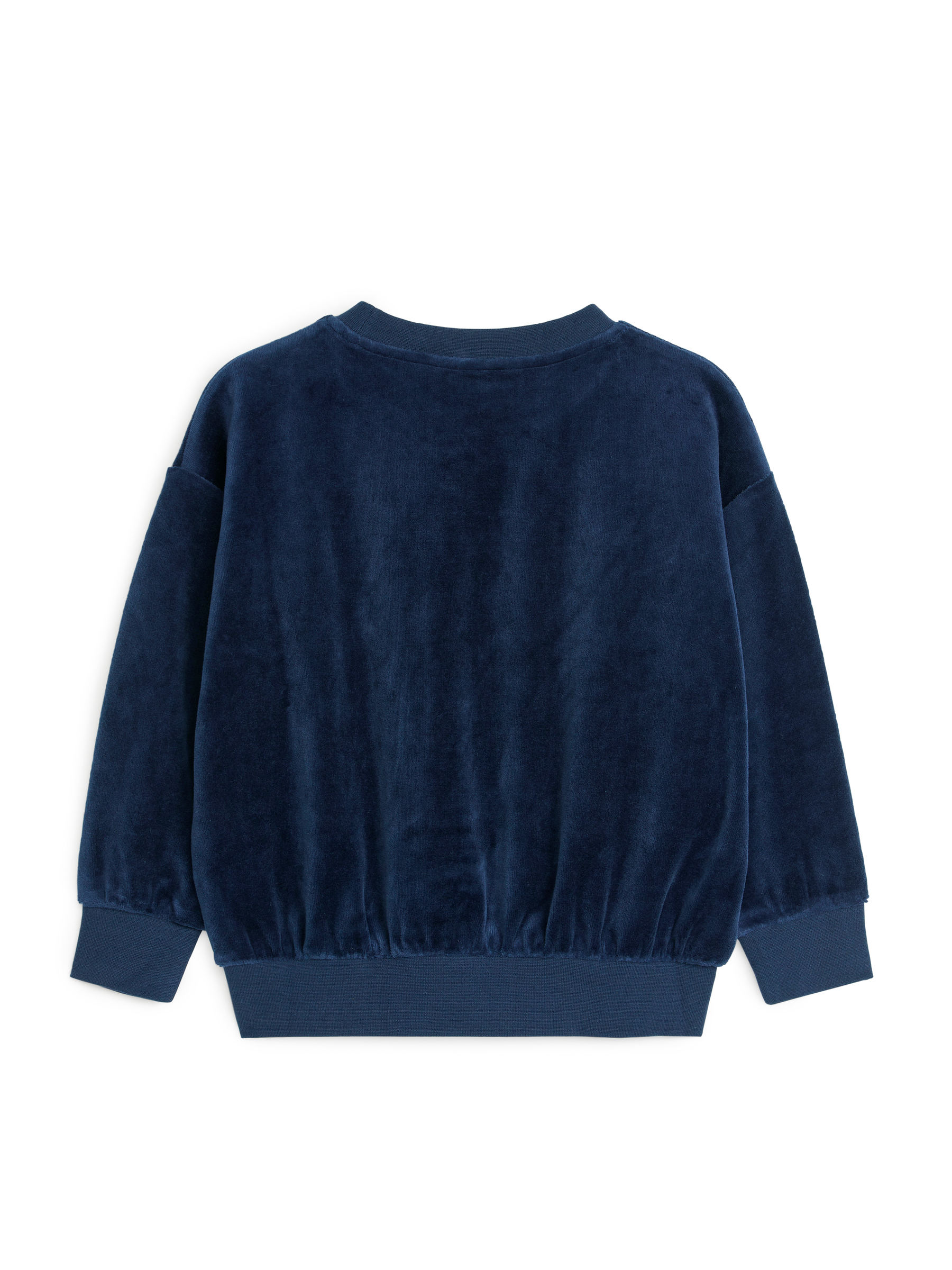 Sweatshirt aus Samt - Dunkelblau - Regular Fit - Children - StillMedia/DescriptiveStillLife - 1