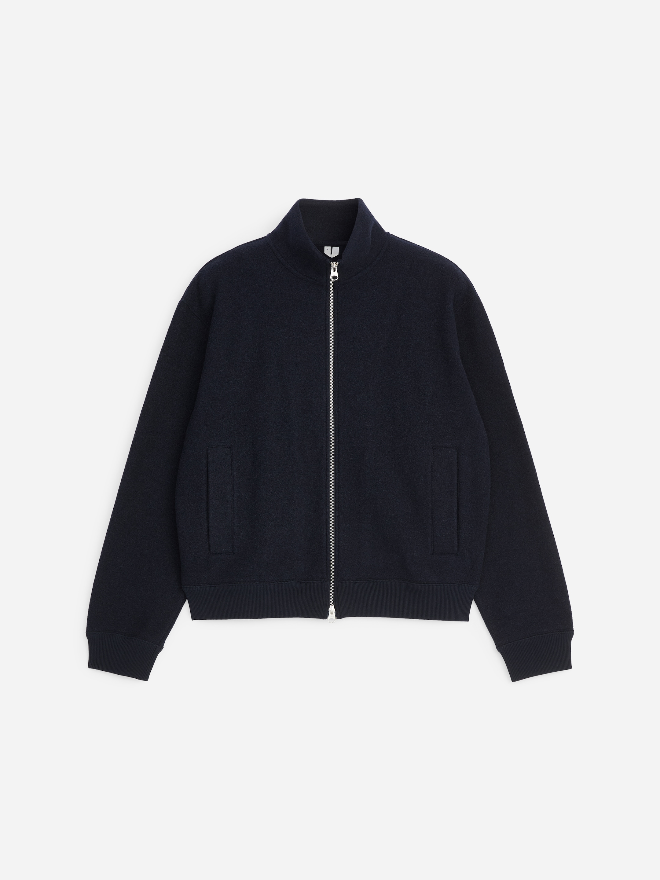 Giacca in misto lana con cerniera - Blu scuro - Regular fit - men - StillMedia/DescriptiveStillLife - 1
