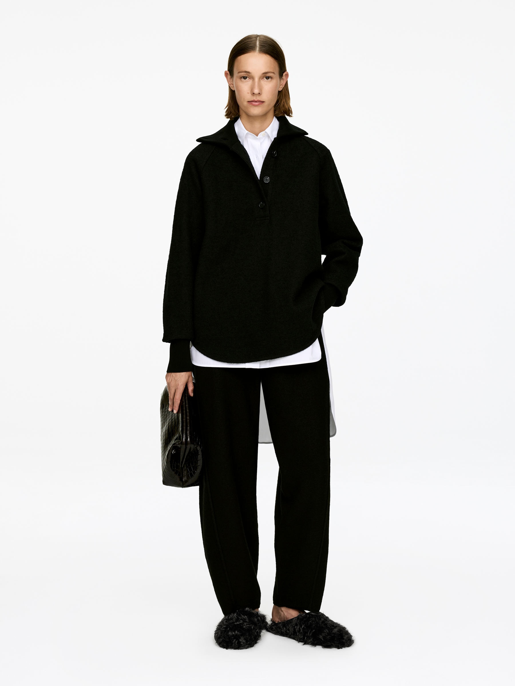 Shearlingmules - Svart - Women - StillMedia/Lookbook - 7