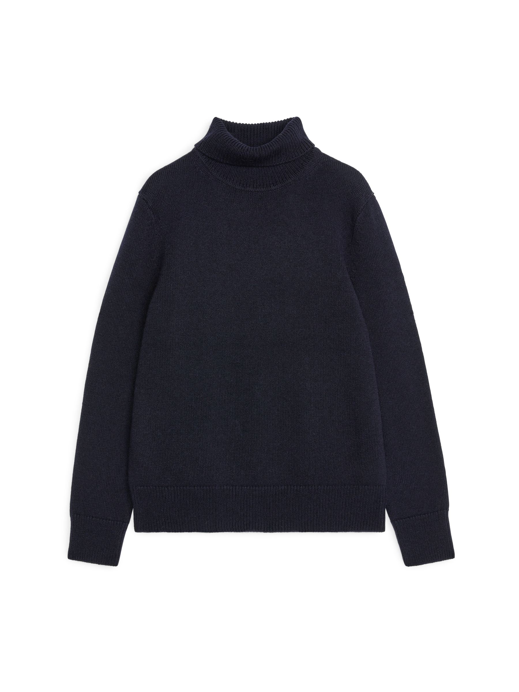 Merino-Rollkragenpullover - Dunkelblau - Regular Fit - Herren - StillMedia/DescriptiveStillLife - 1