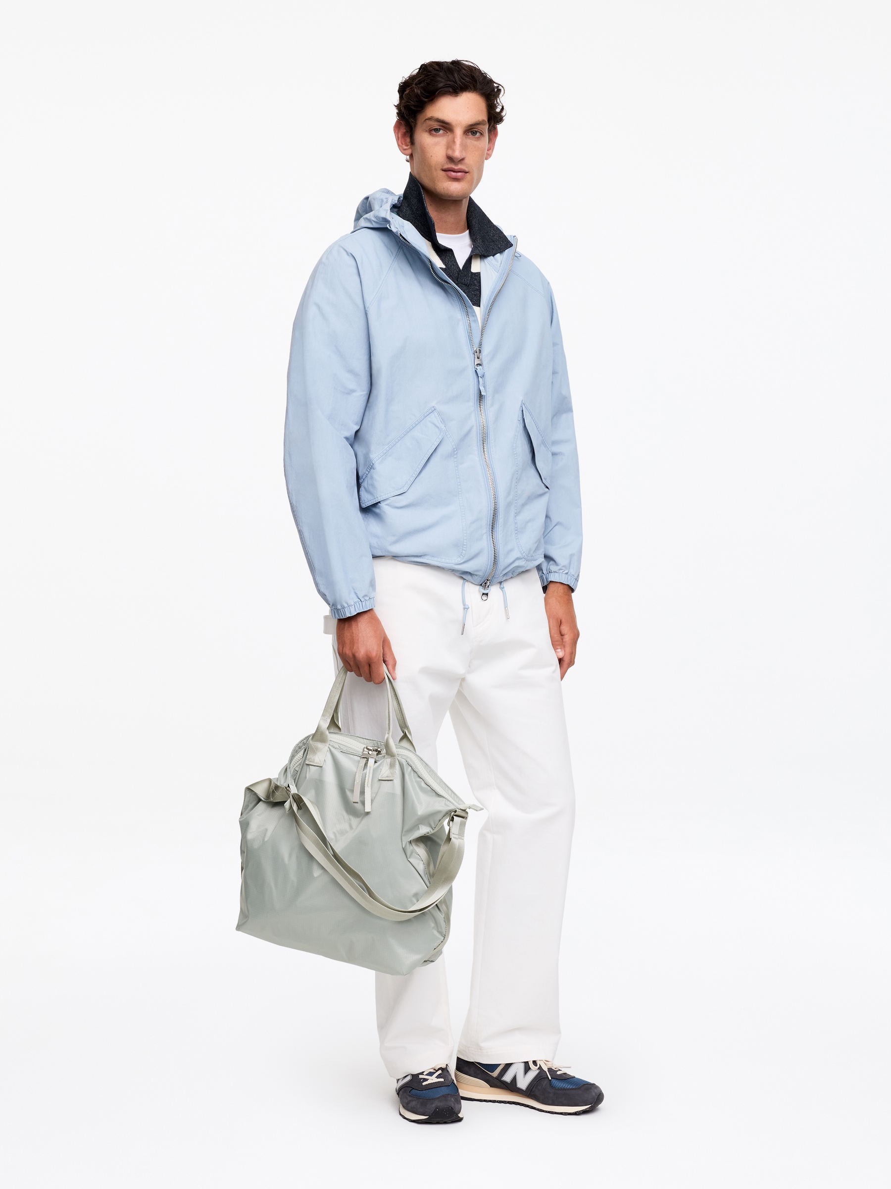 Borsa messenger in ripstop - Verde salvia - Men - StillMedia/Lookbook - 6