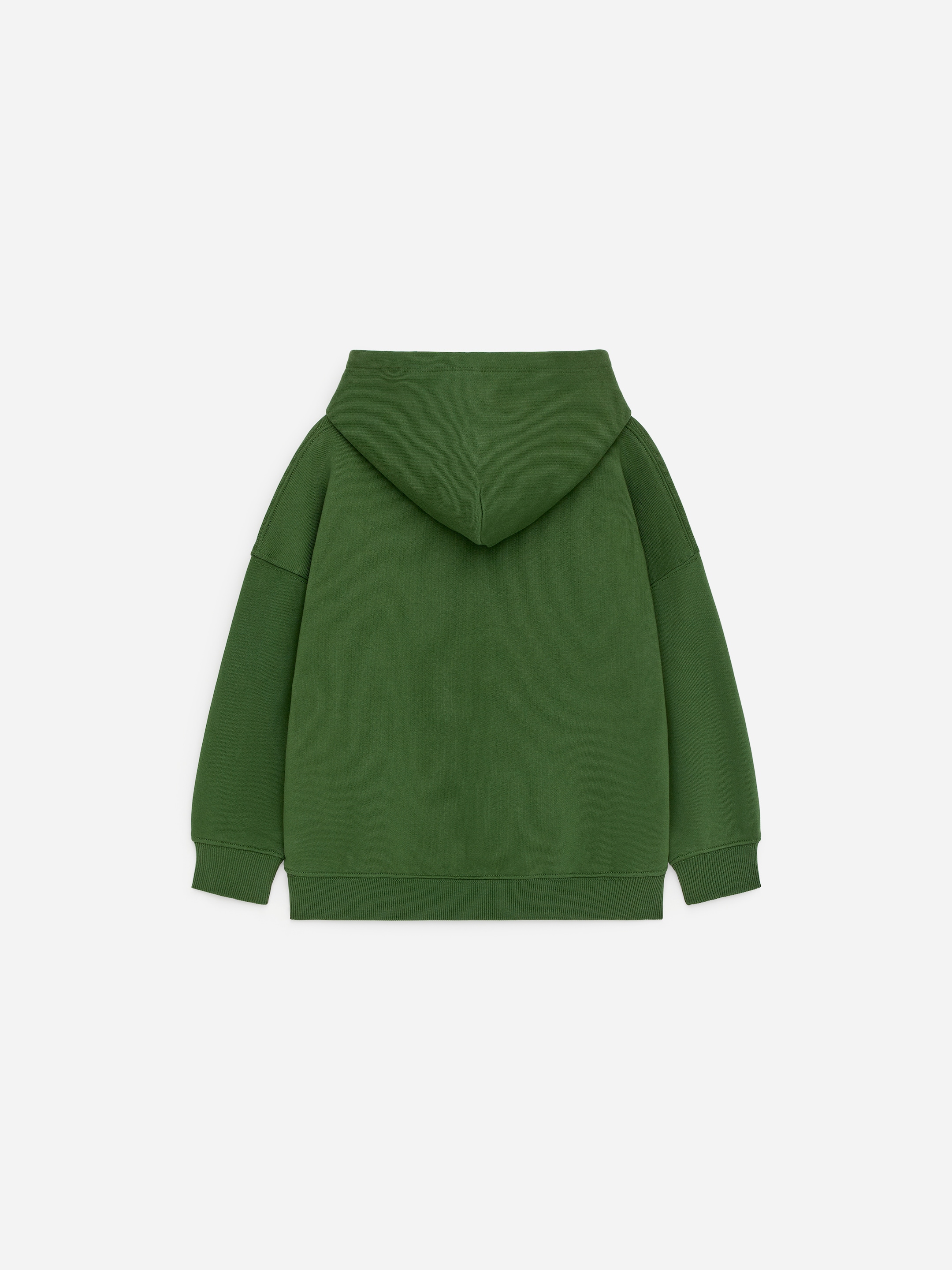 Sudadera con capucha de alto gramaje - Verde oscuro - Corte holgado - Children - StillMedia/DescriptiveStillLife - 3
