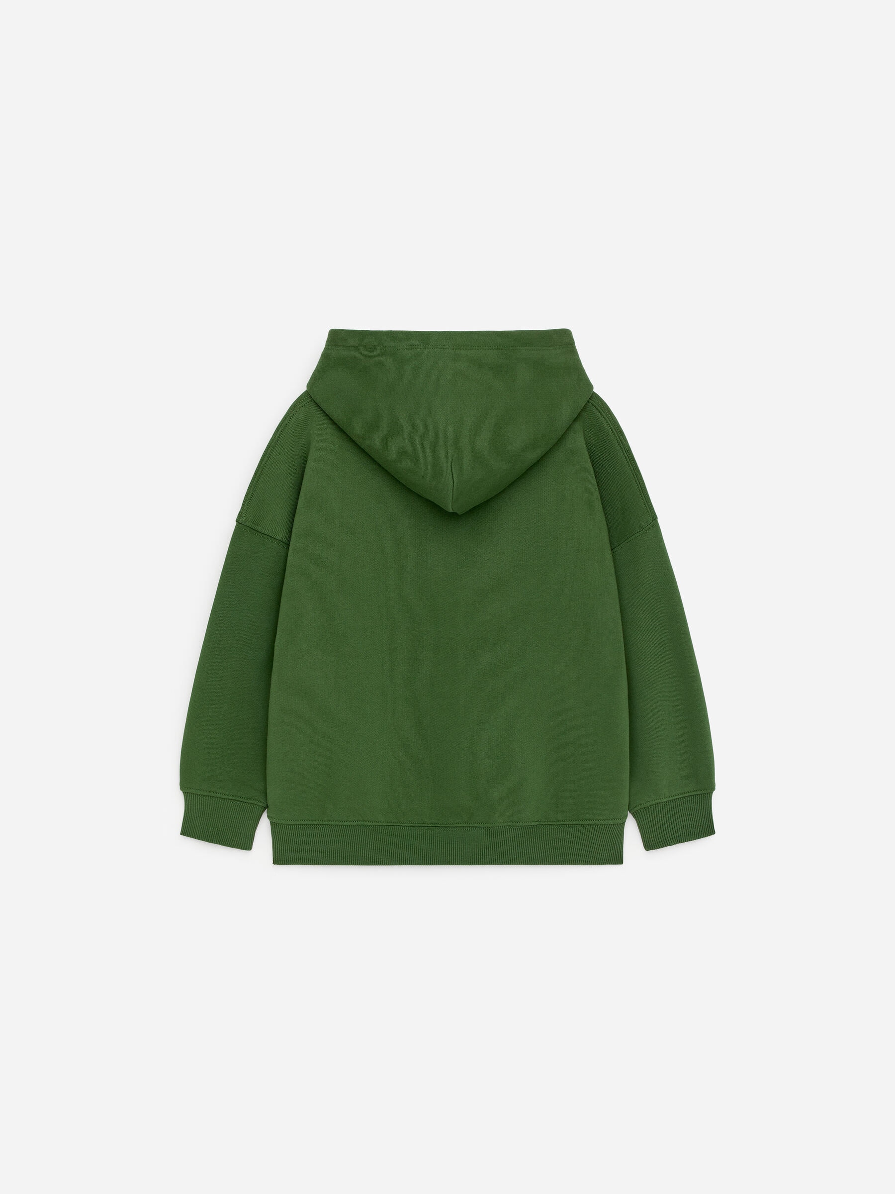 Heavyweight Hooded Sweatshirt - Dark Green - Loose fit - Children - StillMedia/DescriptiveStillLife - 3