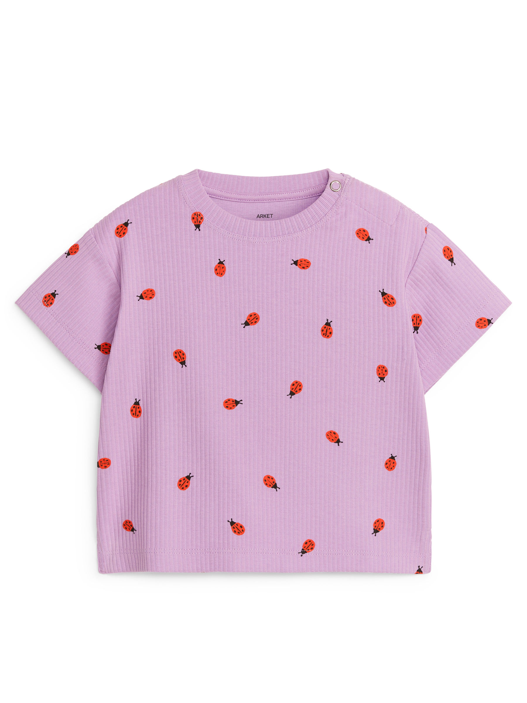 Ribbed T-Shirt - Lilac - Regular fit - Children - StillMedia/DescriptiveStillLife - 2