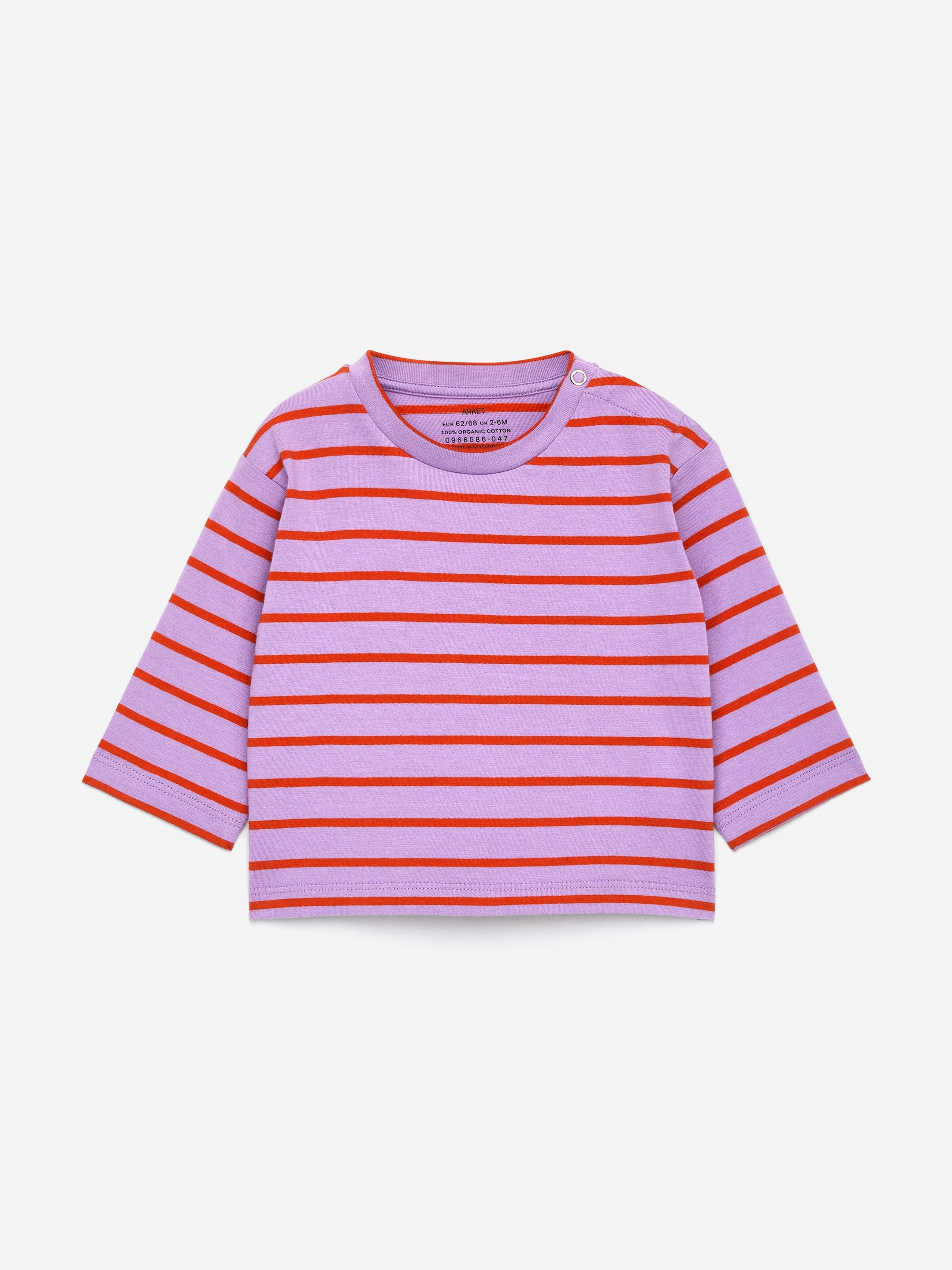 View larger image: Long Sleeve Top - Lilac/Red - Kids | H&M GB 1
