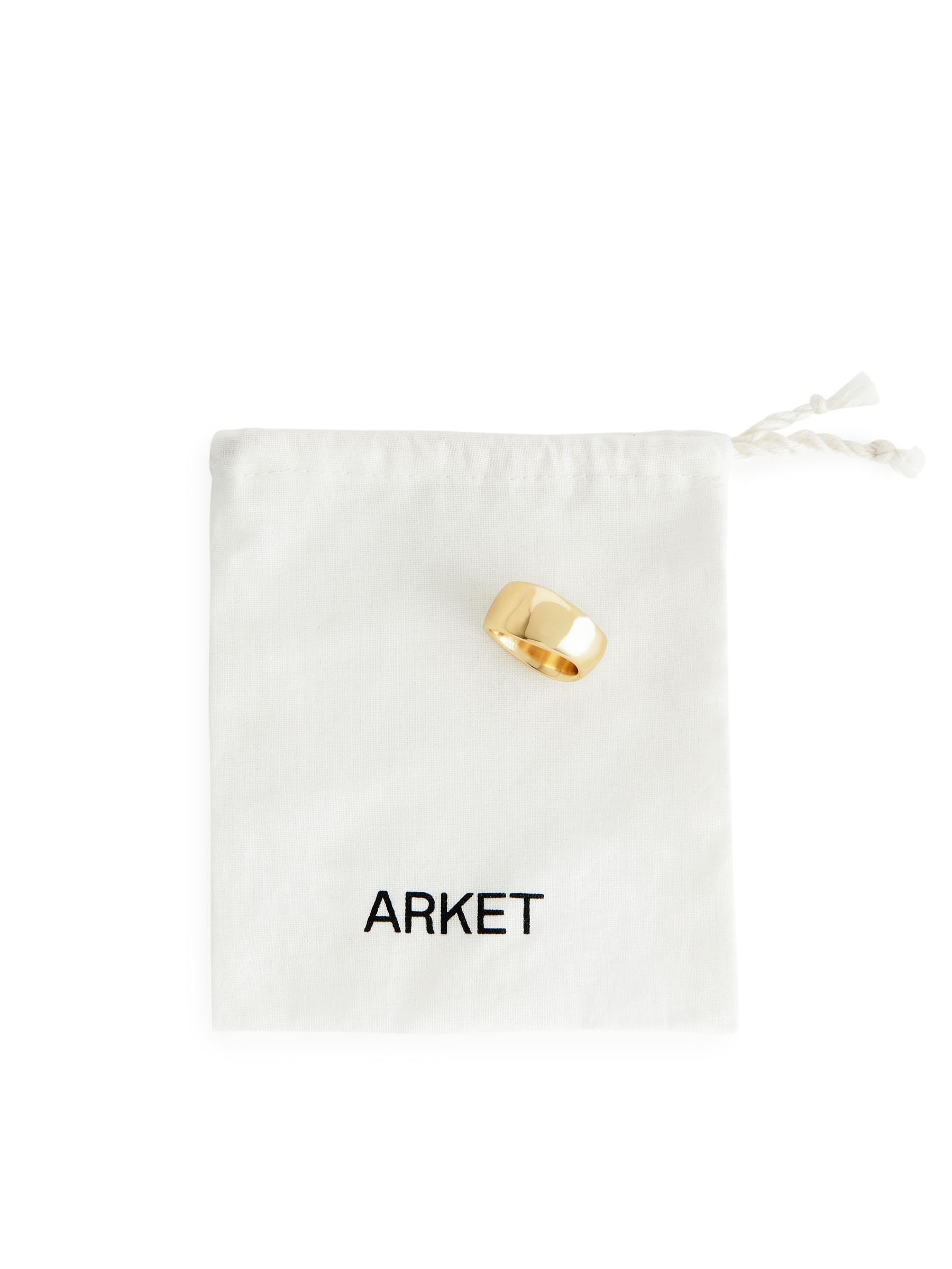 Klobiger, vergoldeter Ring - Gold - Damen - StillMedia/DescriptiveStillLife - 3