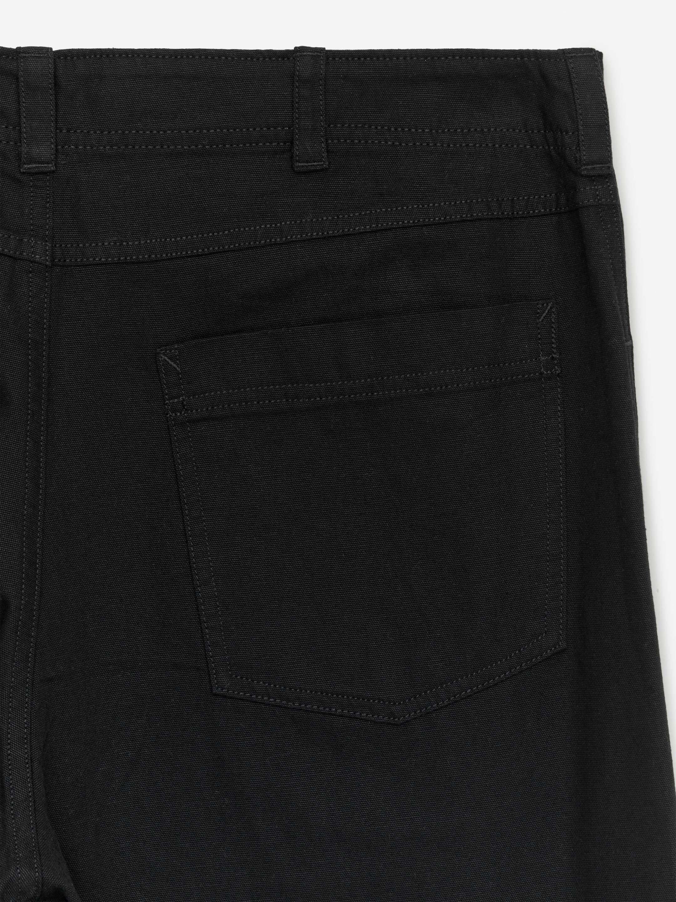 Ver imagem maior: Chinos de algodão de corte reto - Preto - HOMEM | H&M PT 2