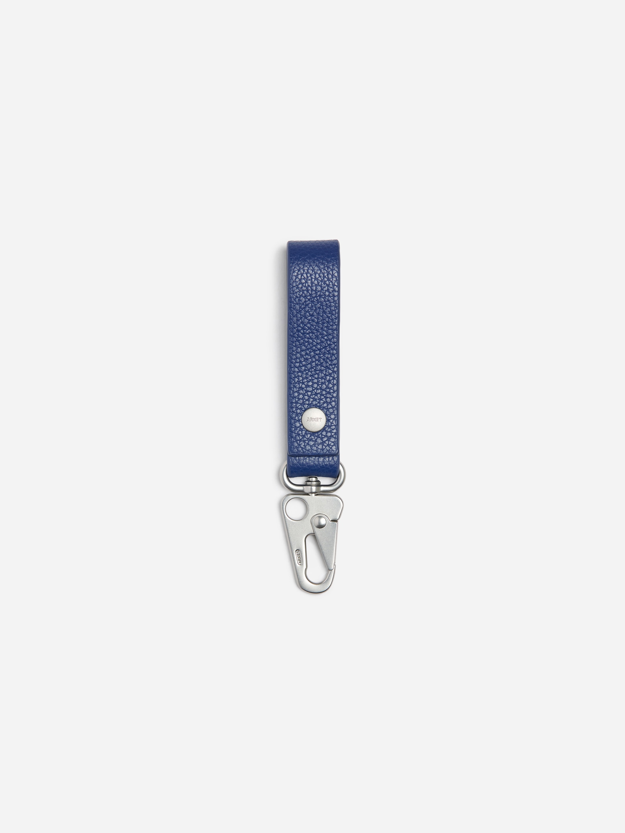 Llavero de piel-Blue-20921