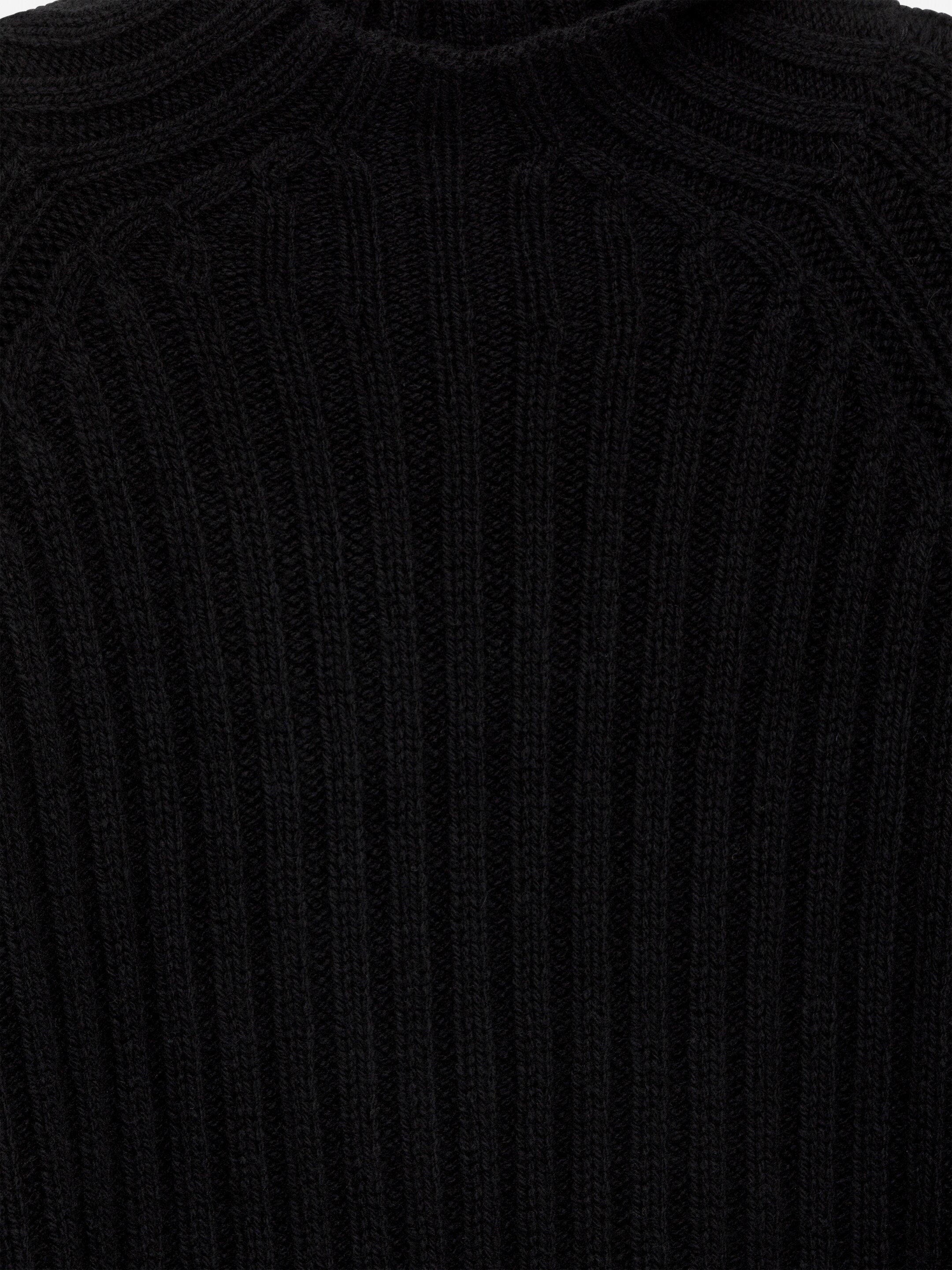 Agrandir l'image: Pull en maille côtelée - Noir - FEMME | H&M CH 6
