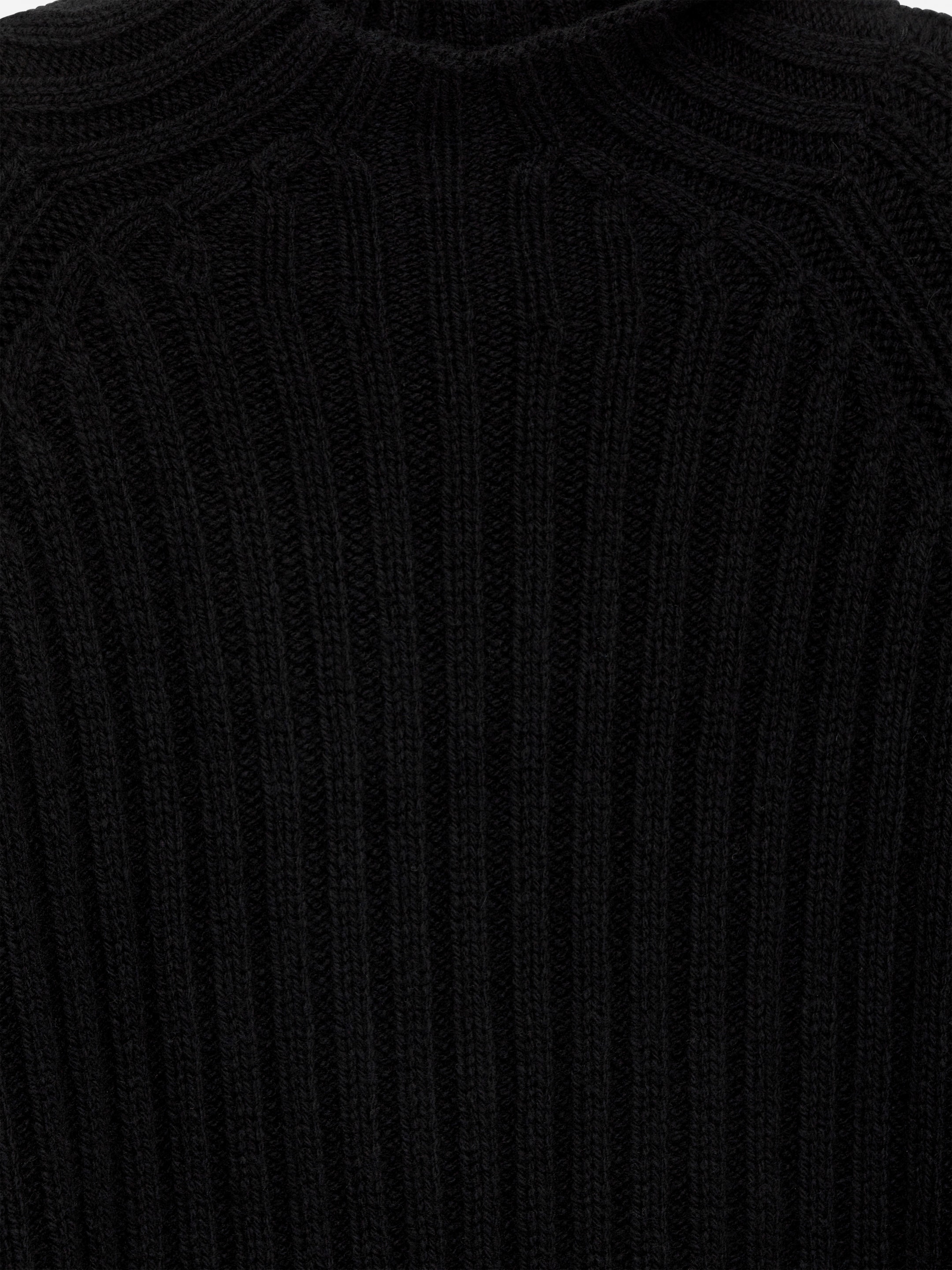 Rippstrickpullover - Schwarz - Slim Fit - Women - StillMedia/DescriptiveDetail - 2