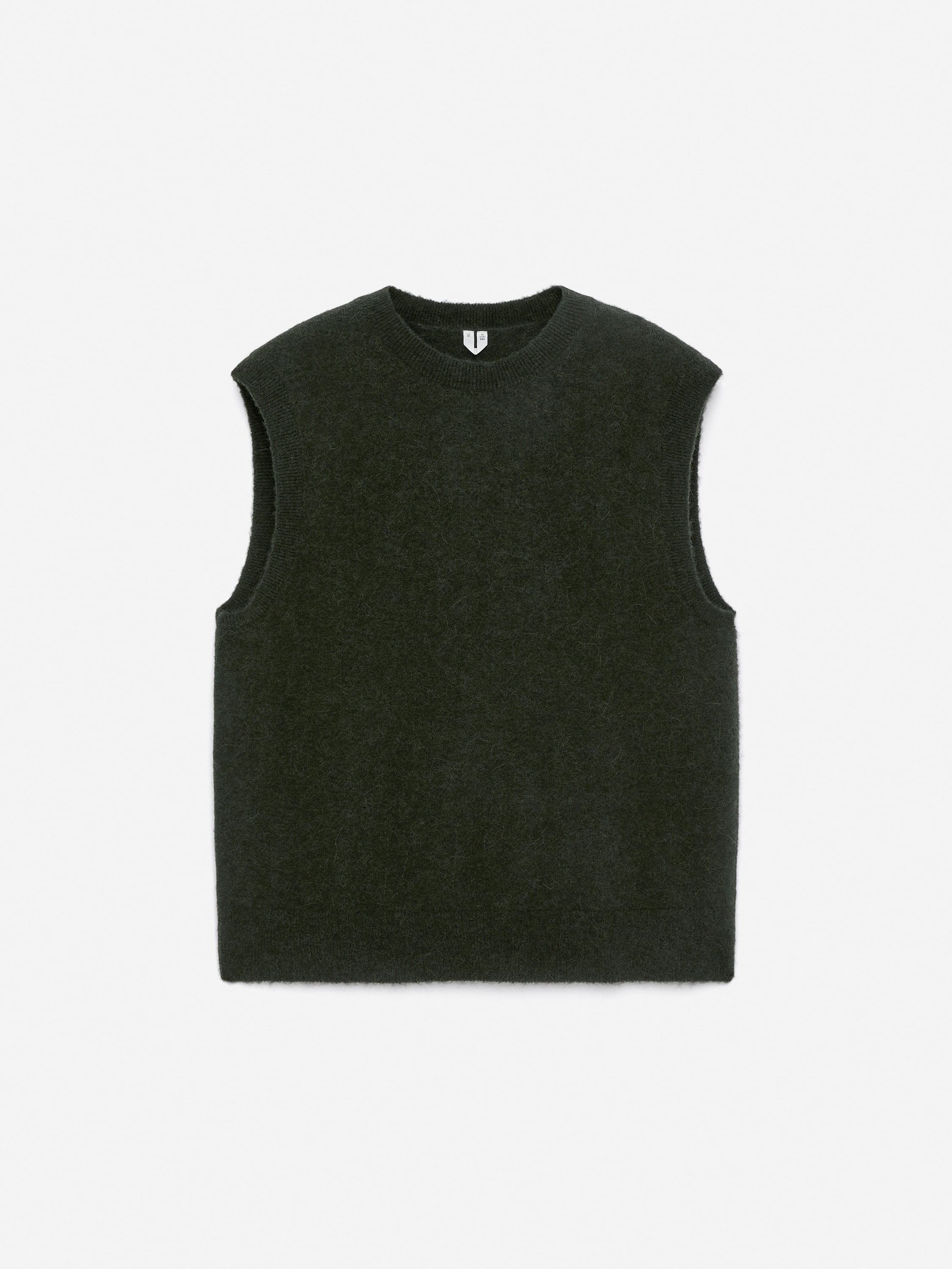 Chaleco de mezcla de lana y alpaca - Verde oscuro/Burdeos/Azul oscuro/Azul oscuro