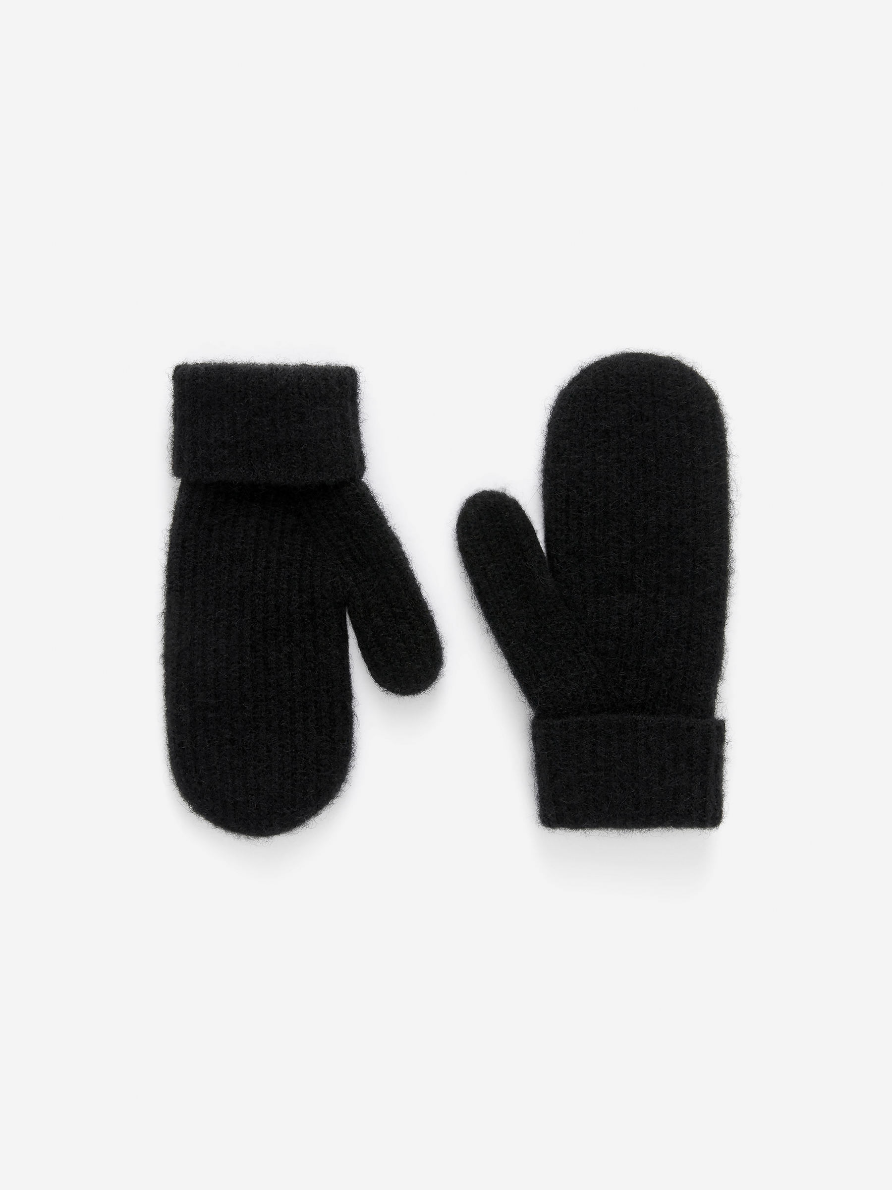 Wool-Alpaca Blend Mittens-#272627-16914