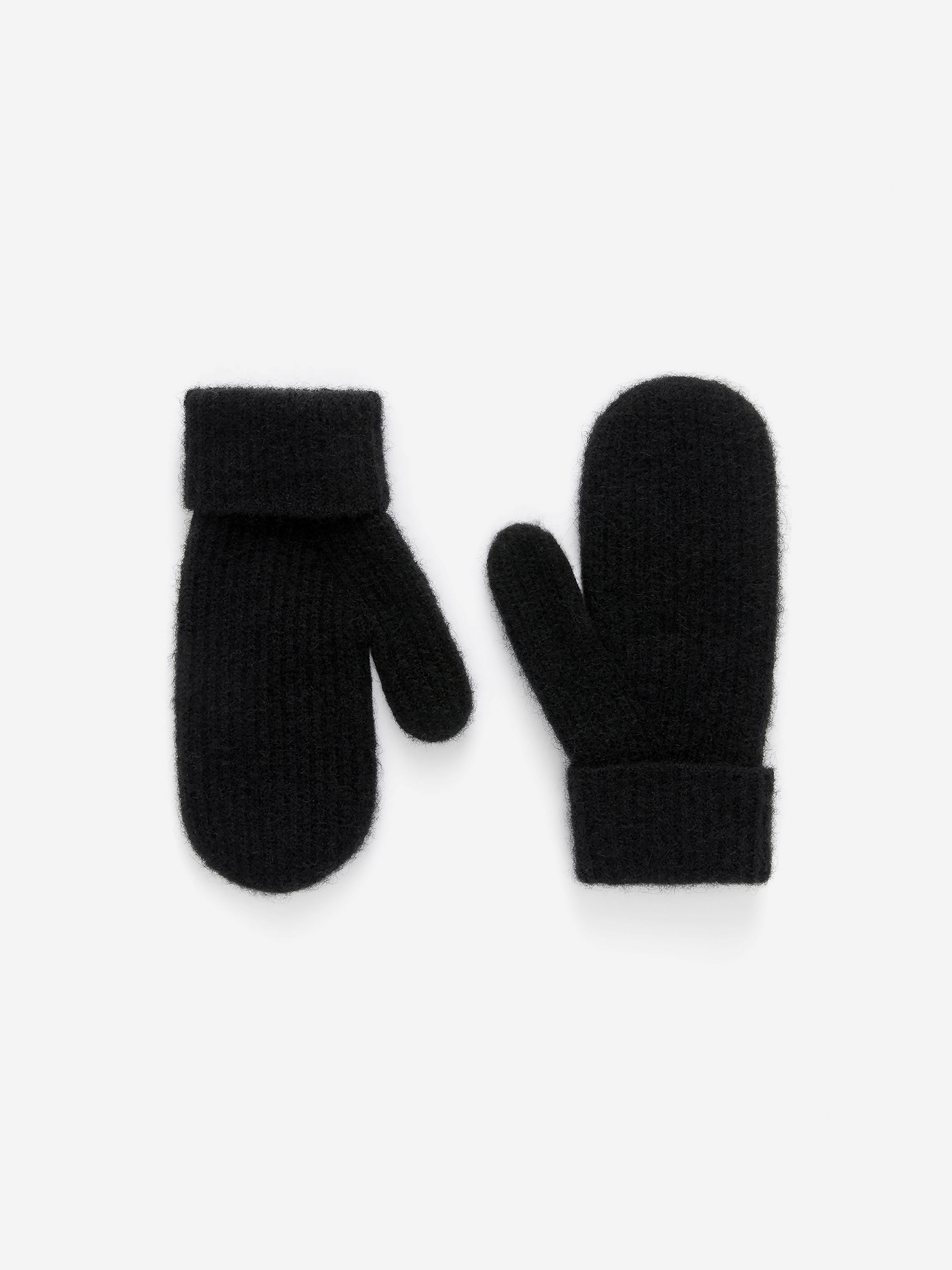 Wool-Alpaca Blend Mittens-#272627-16914