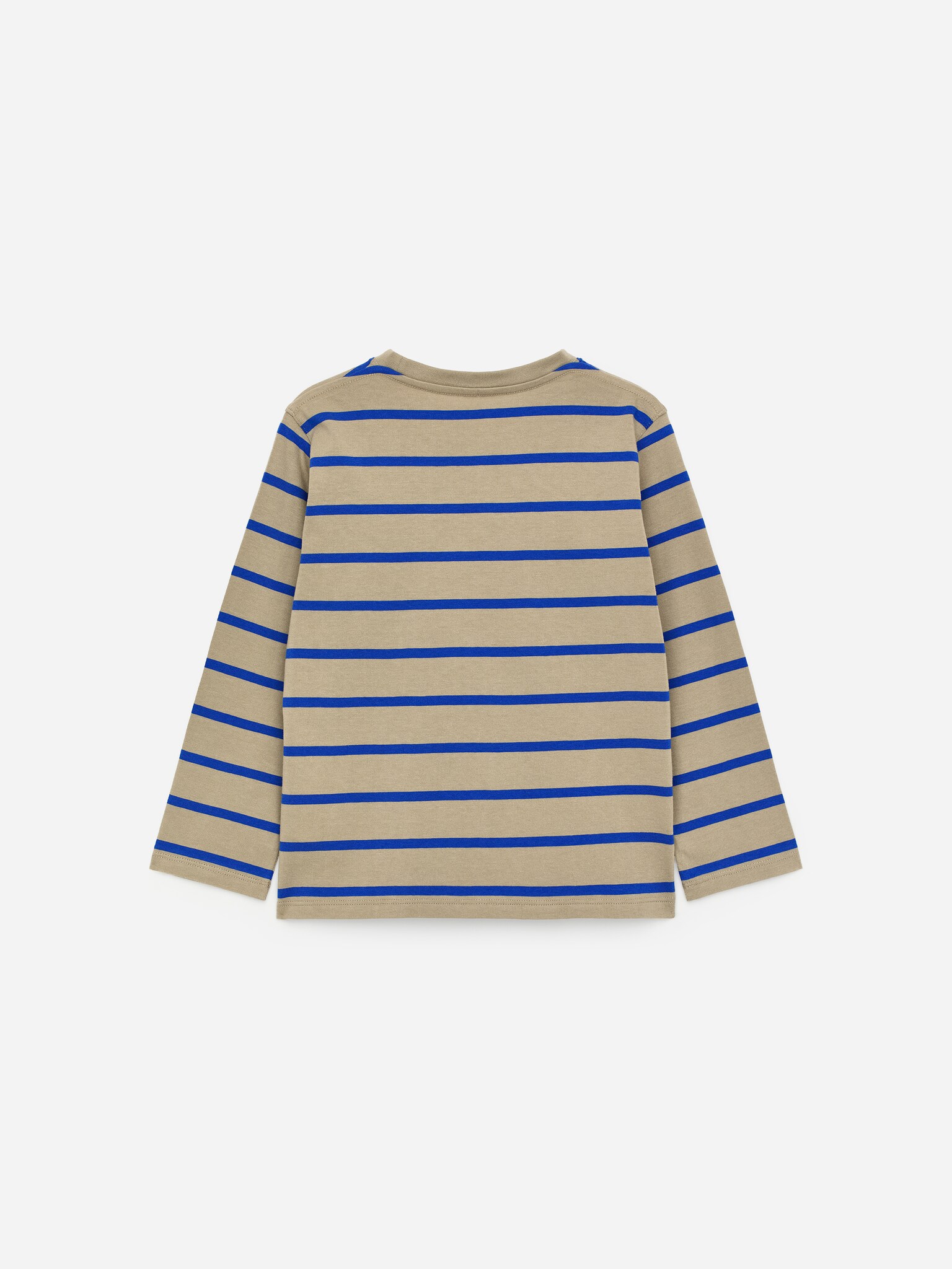 T-shirt à manches longues - Beige/Bleu/Vert foncé - 2