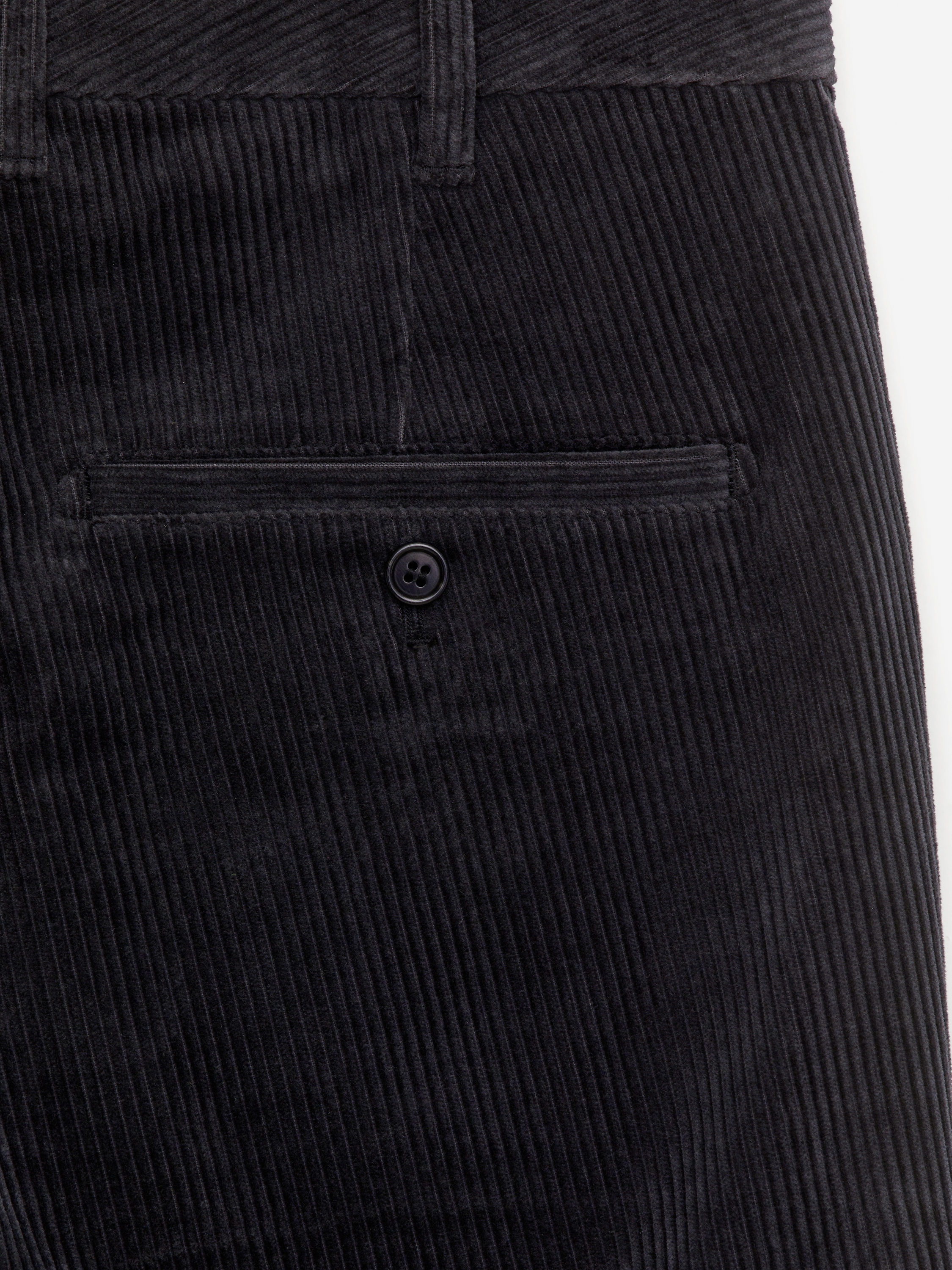 Straigh-Fit Corduroy Chinos - Dark Blue - Regular fit - Men - StillMedia/DescriptiveDetail - 19