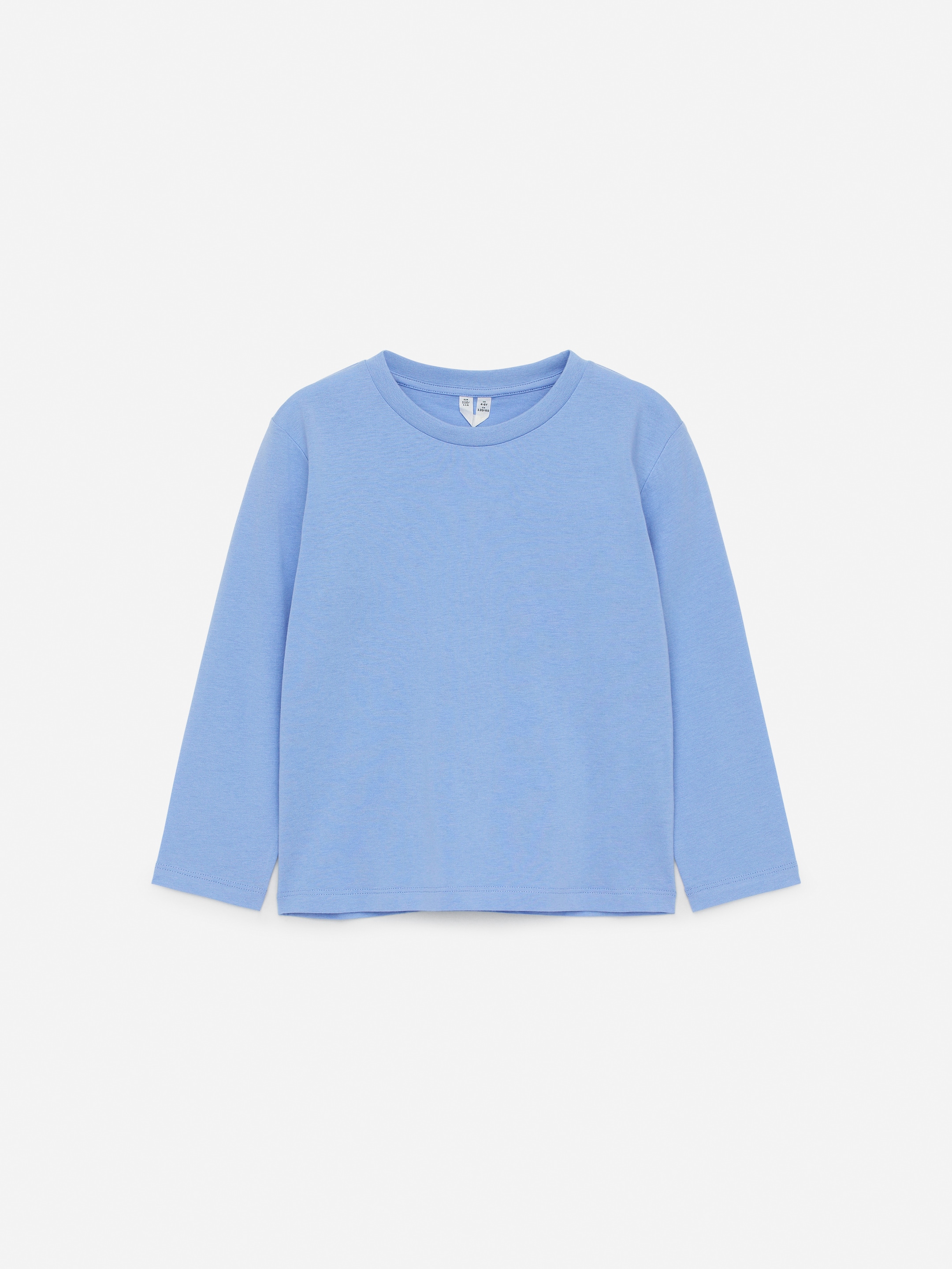 Långärmad t-shirt, 2-pack - Blå/vit/ljusblå - Regular fit - Children - StillMedia/DescriptiveDetail - 2
