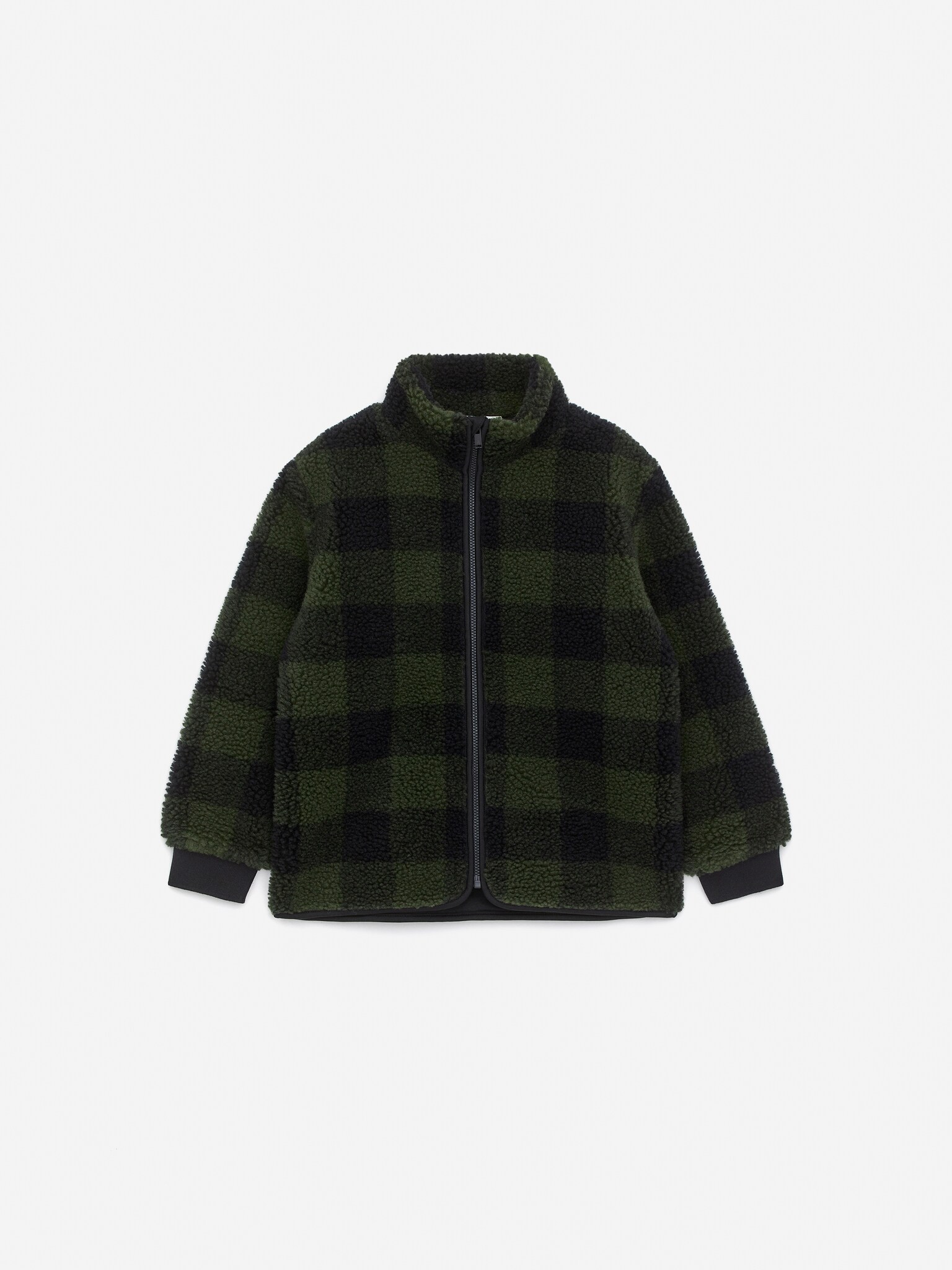 Pile Jacket - Green/Blue/Lilac/Green