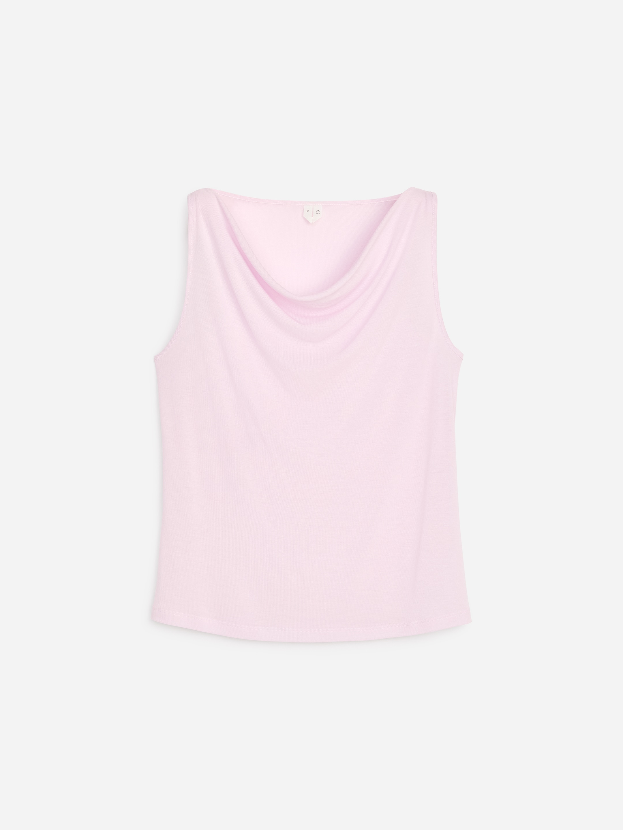 Draped Tank Top-#DAC8D5-19544