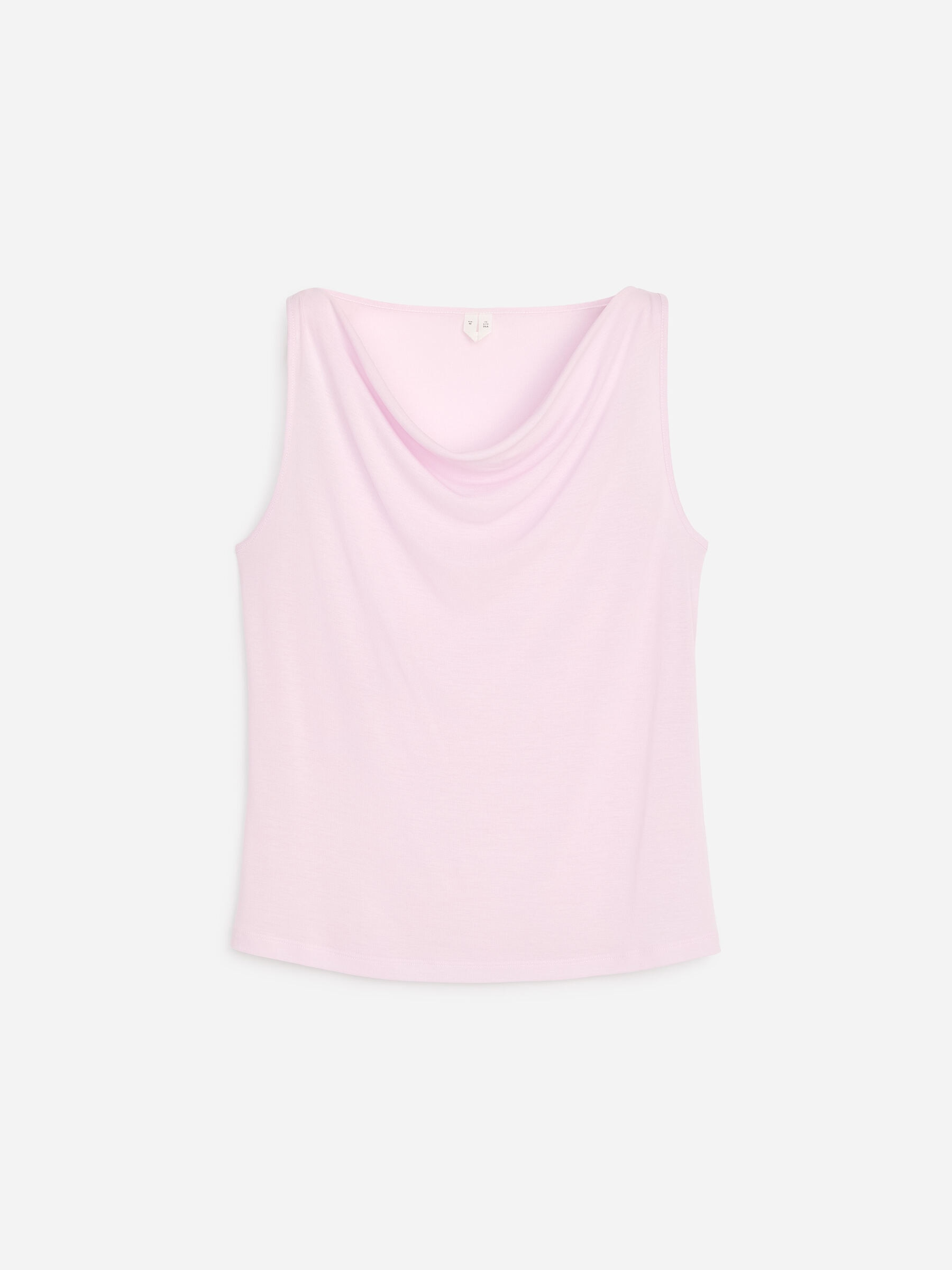 Draped Tank Top - Pink - Regular fit - Women - StillMedia/DescriptiveStillLife - 1