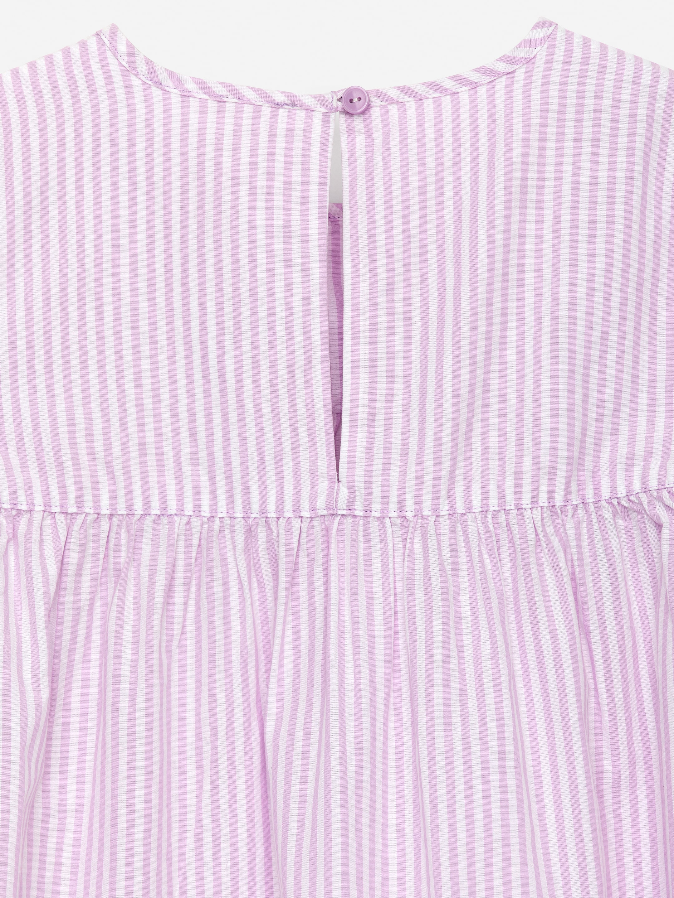 Cotton Dress - Lilac/White - Regular fit - Children - StillMedia/DescriptiveDetail - 2