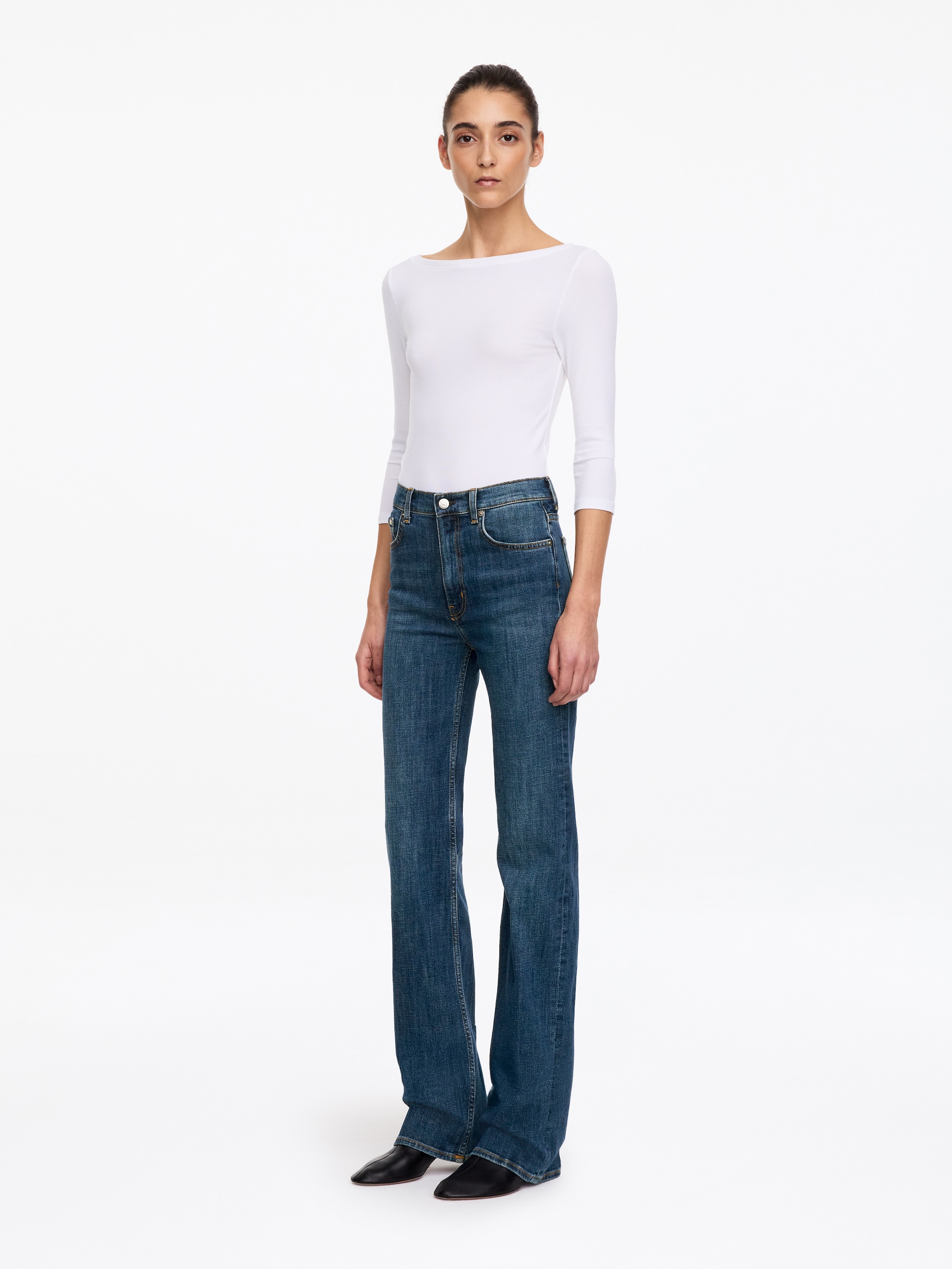 LINDEN Bootcut Jeans - Dunkelblau - Slim Fit - women - StillMedia/Lookbook - 6