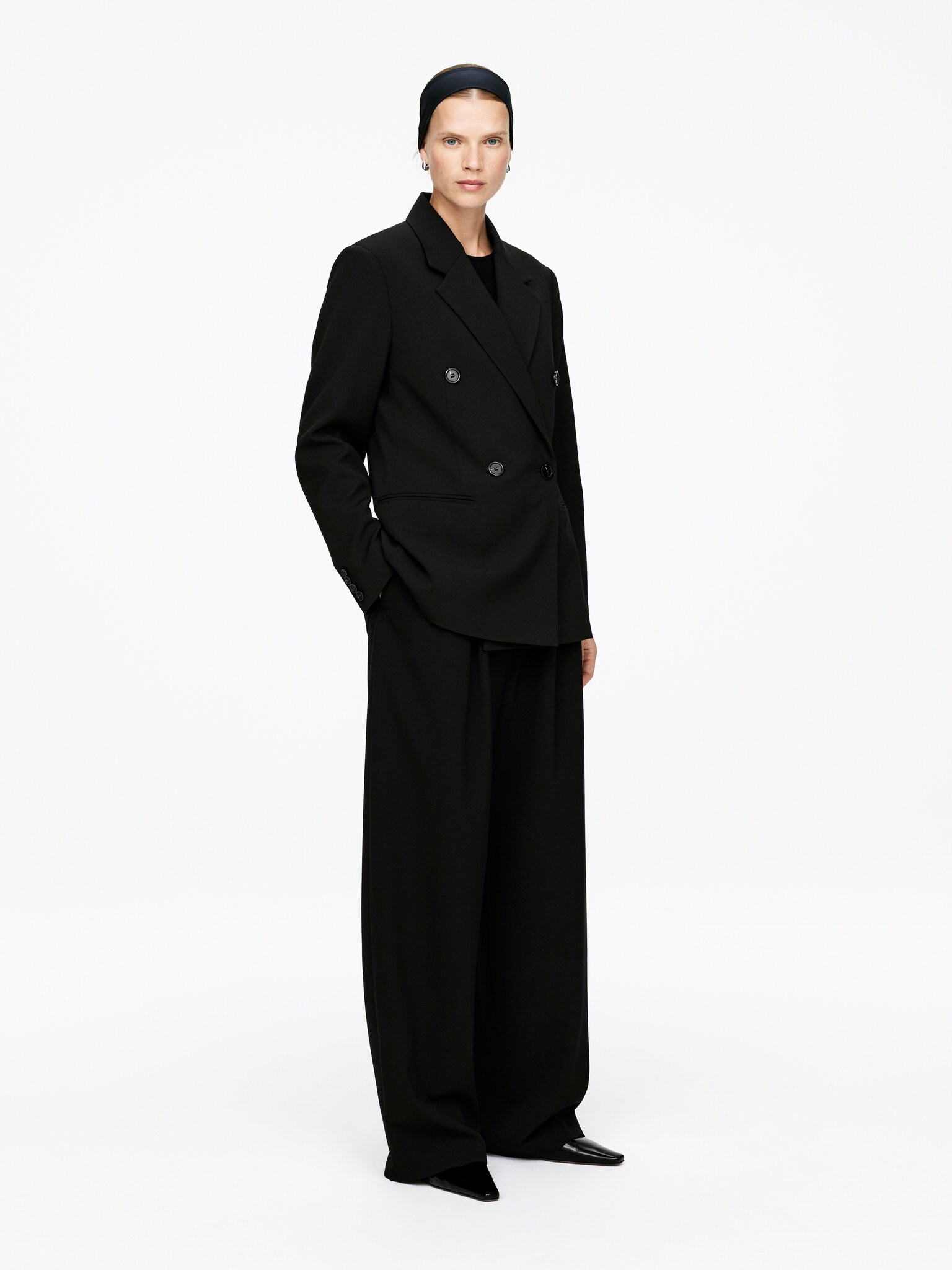 Blazer décontracté - Noir - 5