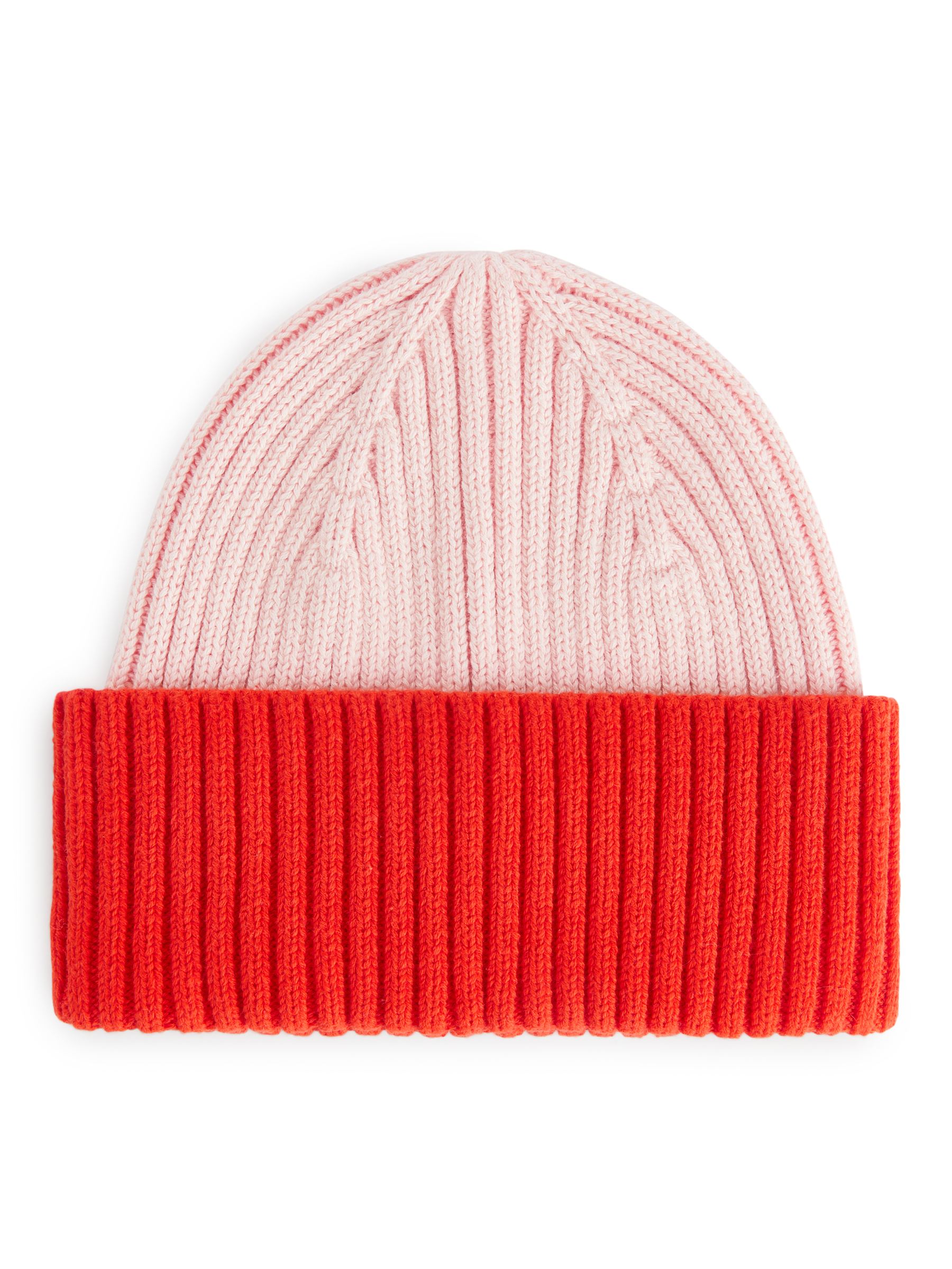 Rippstrickmütze - Rosa/Rot - Kinder - StillMedia/DescriptiveStillLife - 1