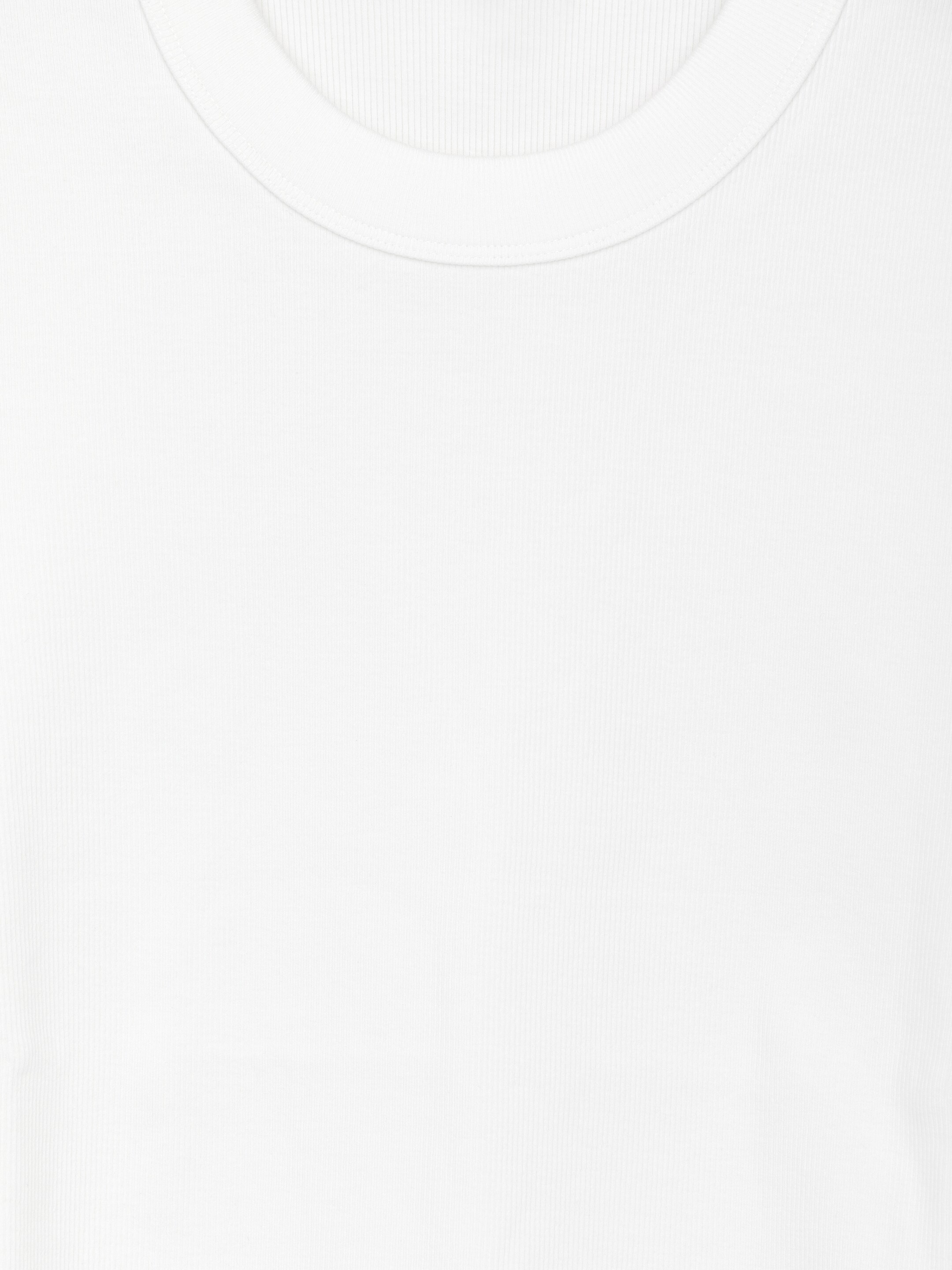 Agrandir l'image: Top côtelé - Blanc - FEMME | H&M FR 6