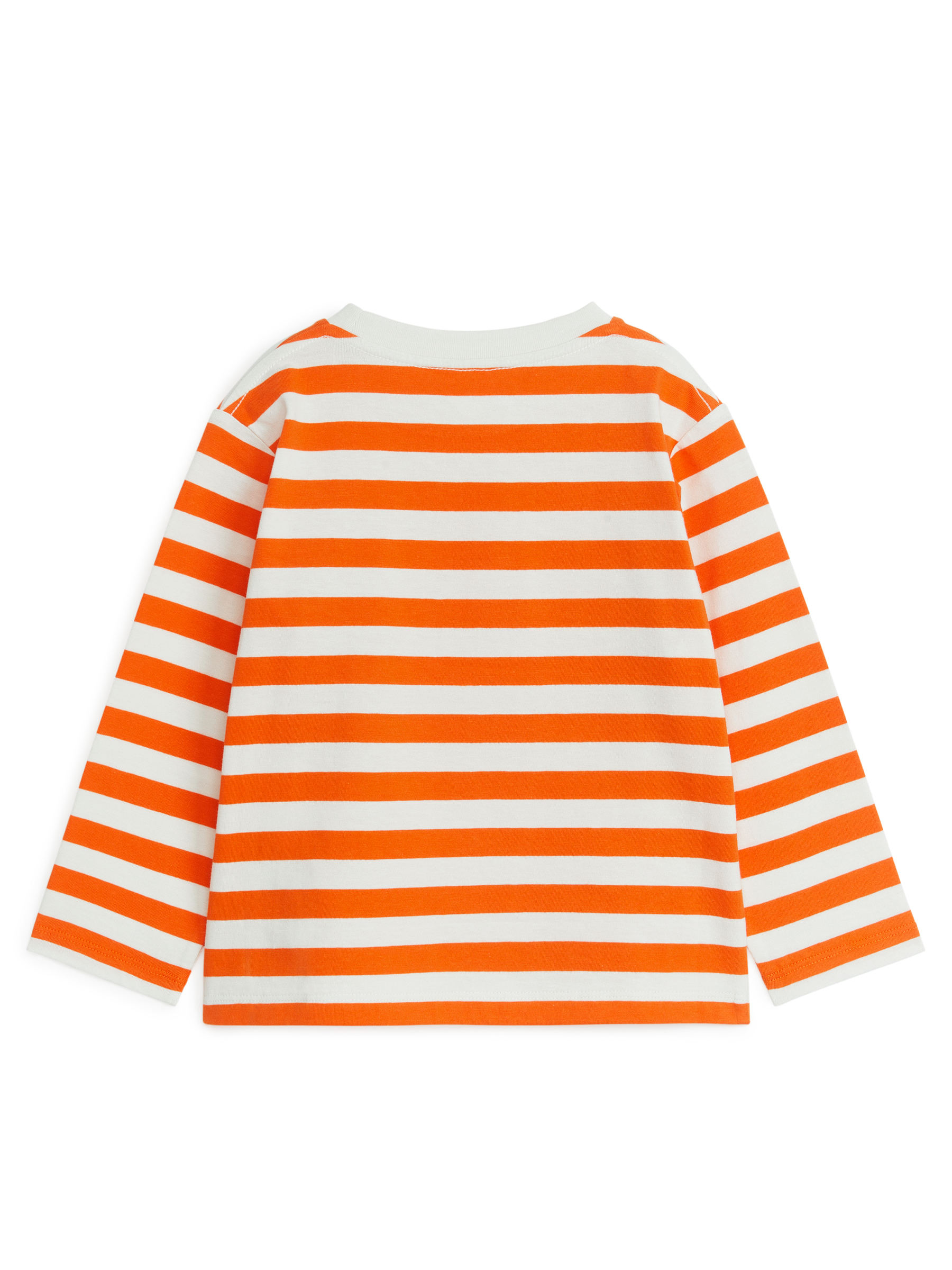 Langarm-T-Shirt - Orange/Cremeweiß - Regular Fit - Kinder - StillMedia/DescriptiveStillLife - 3