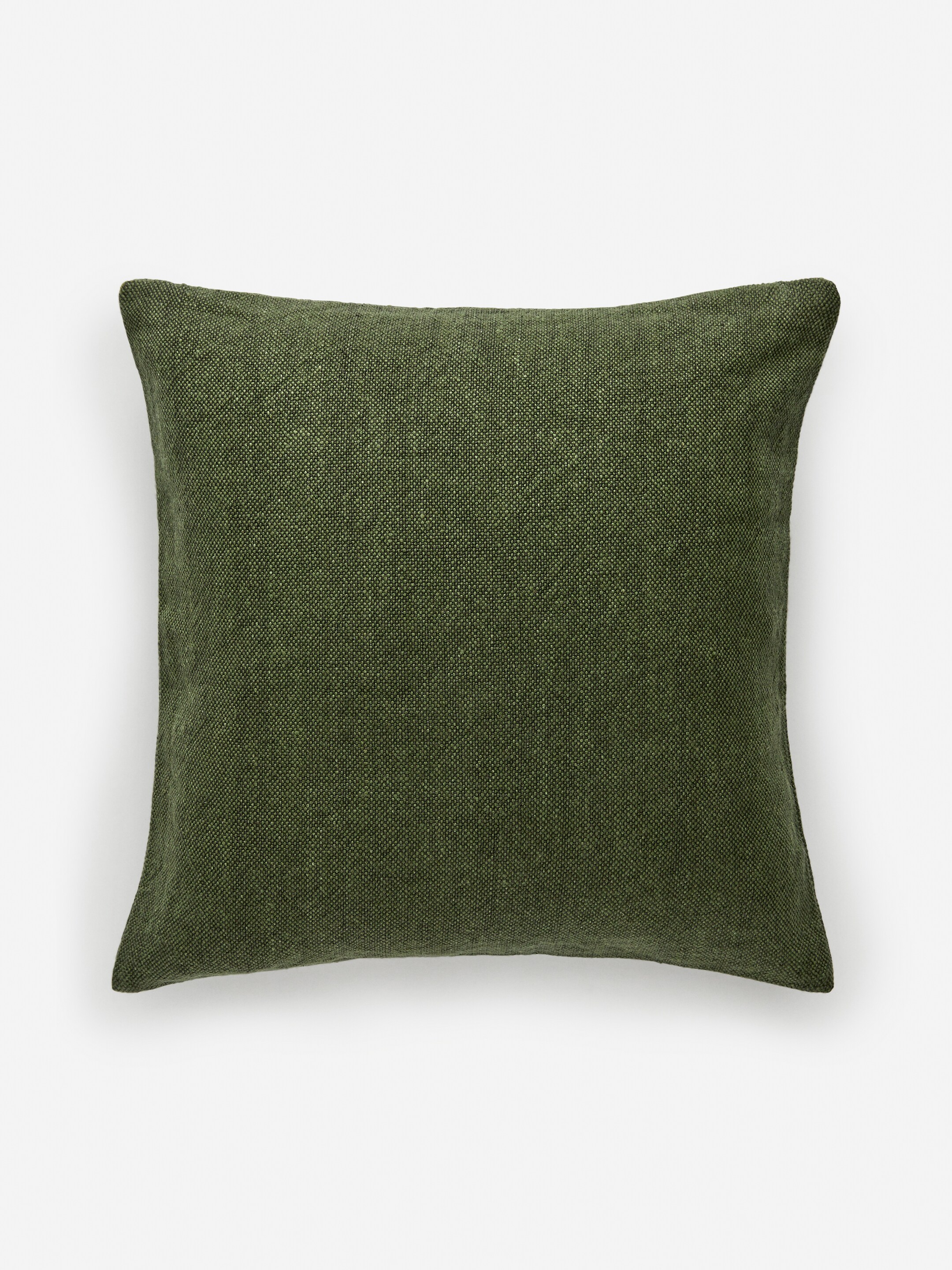View larger image: Linen Cushion Cover 50 x 50 cm - Green - Home All | H&M GB 2