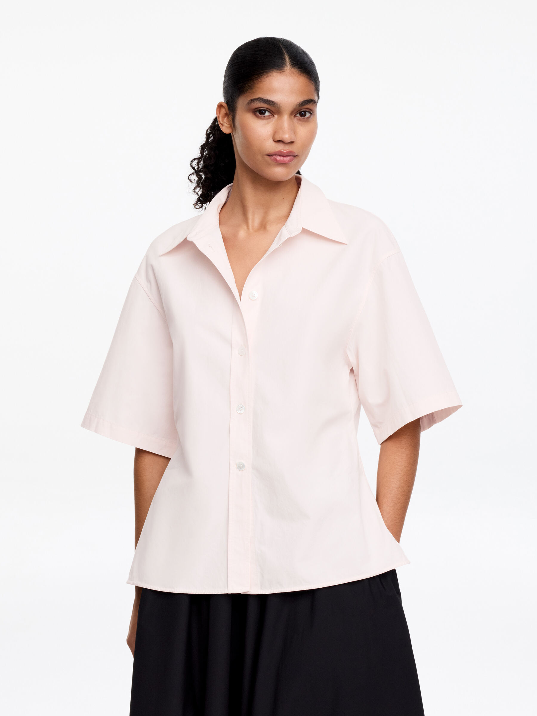 Short-Sleeve Shirt-#EEDFE2-18193