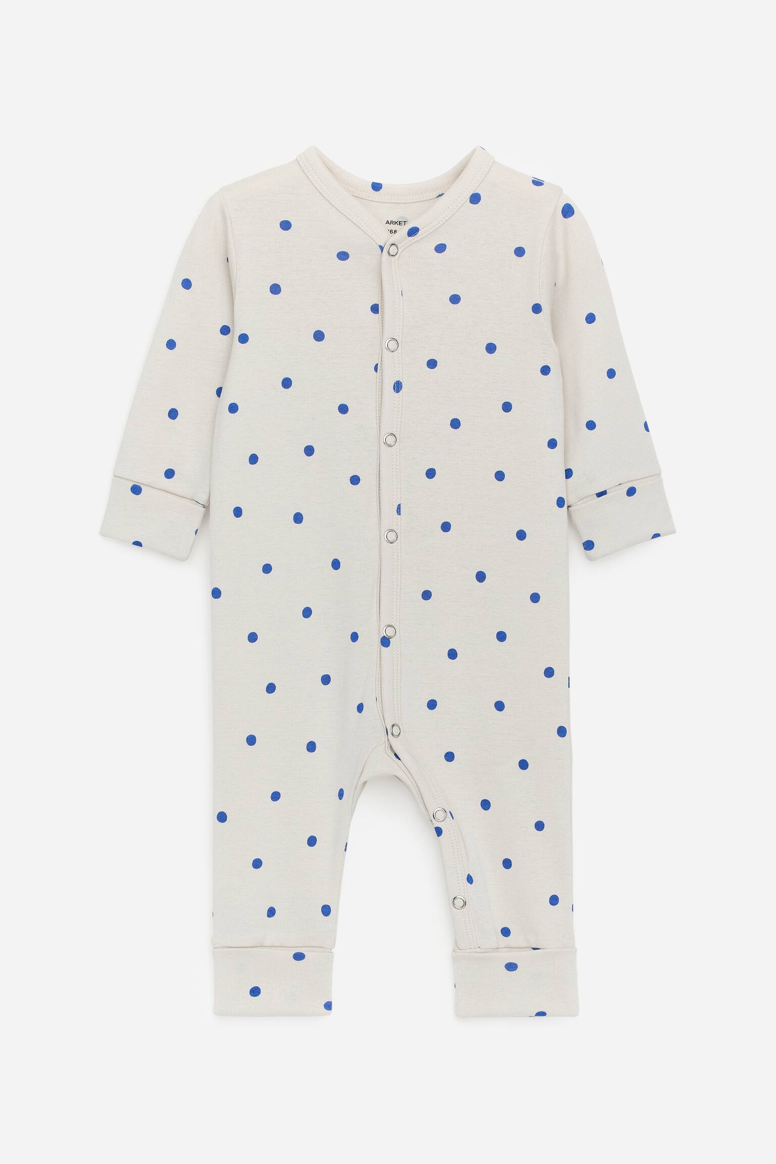 All-in-One Pyjama Set of 2 - Blue/Beige/Pink/Orange - 2