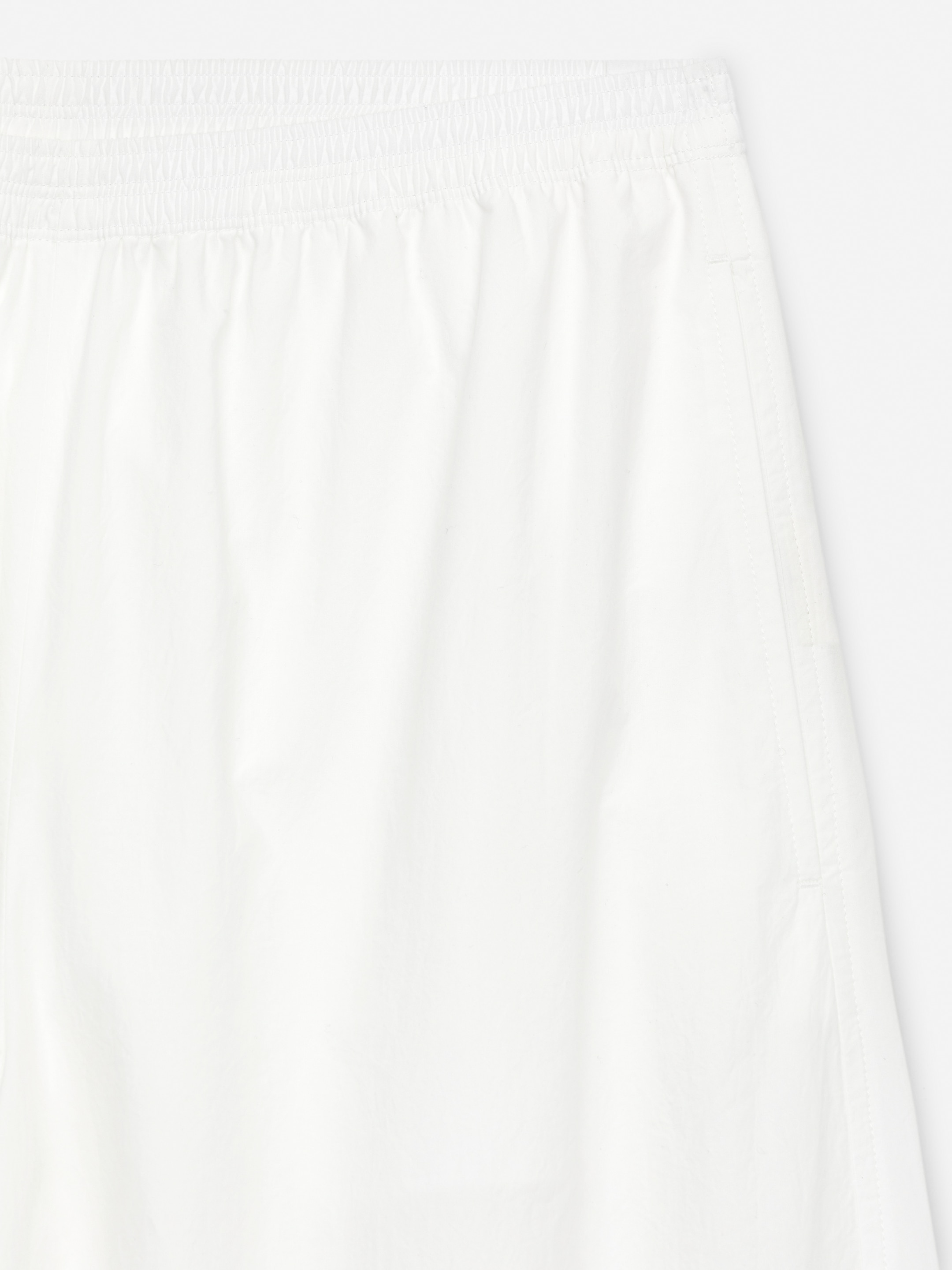 Pantalon en popeline à jambe ballon - Blanc - Relaxed fit - Femme - StillMedia/DescriptiveDetail - 2