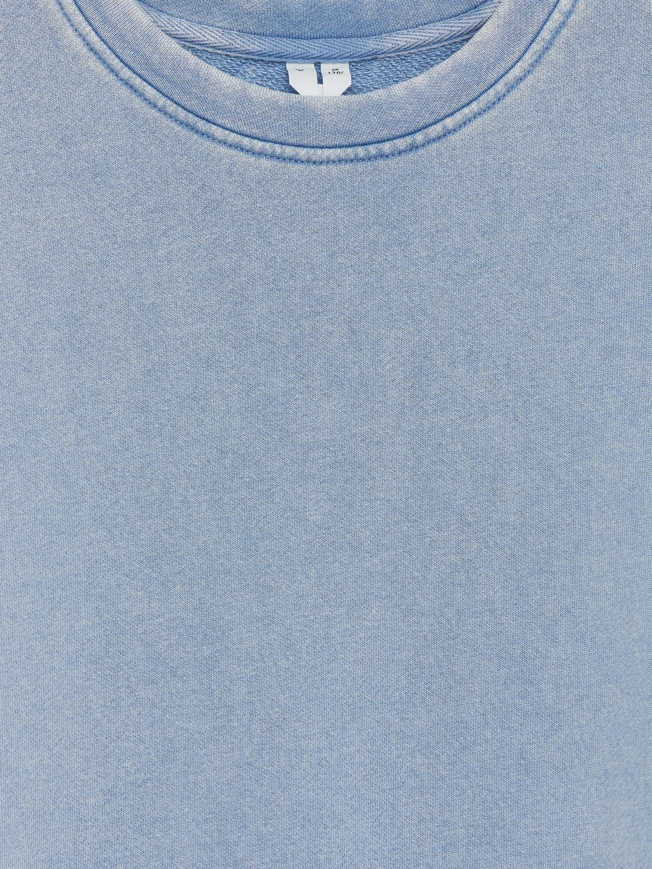 Felpa effetto lavato - Blu lavato - Regular fit - Women - StillMedia/DescriptiveDetail - 1