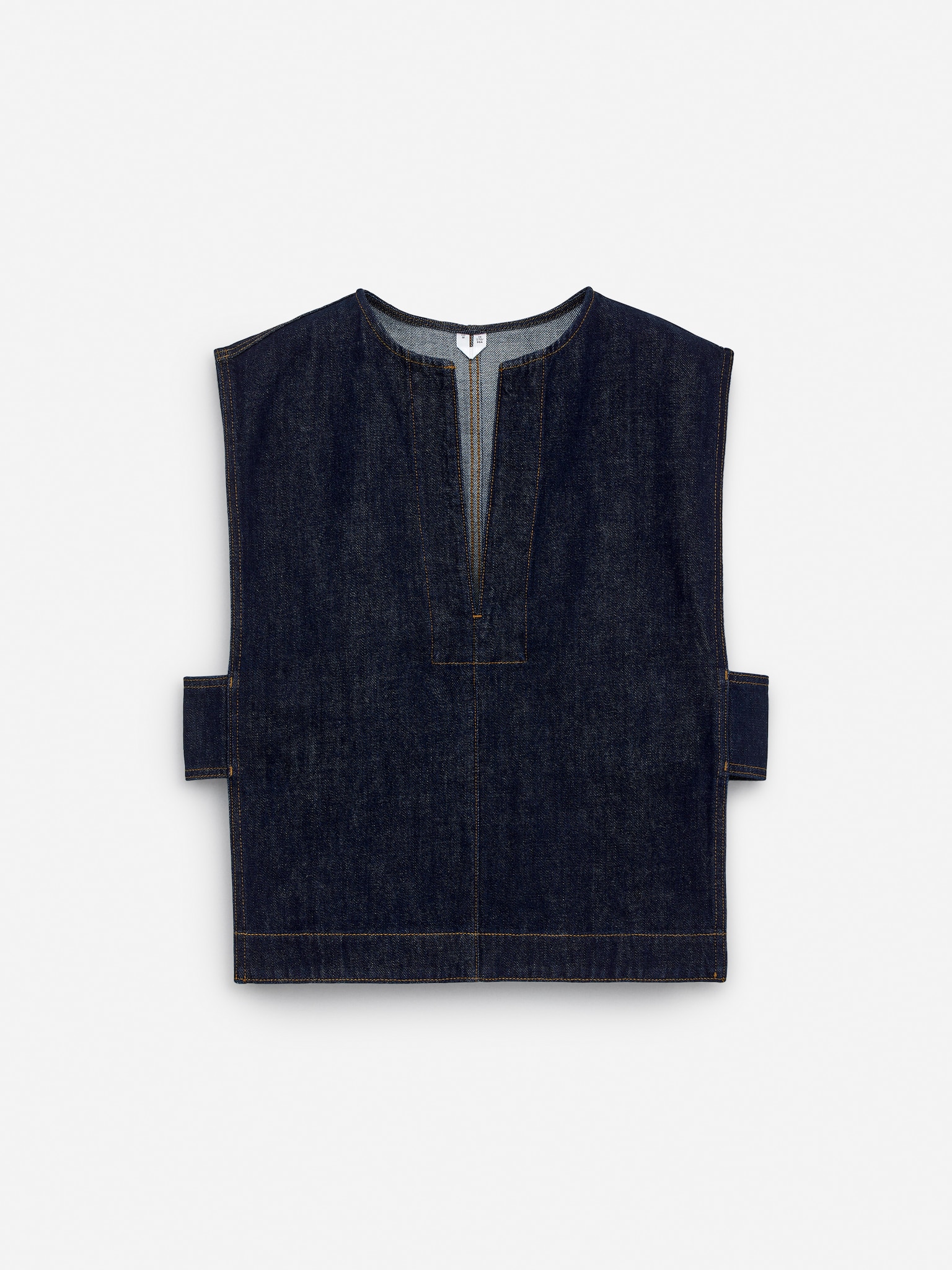 Denim Vest - Dark Blue - 2