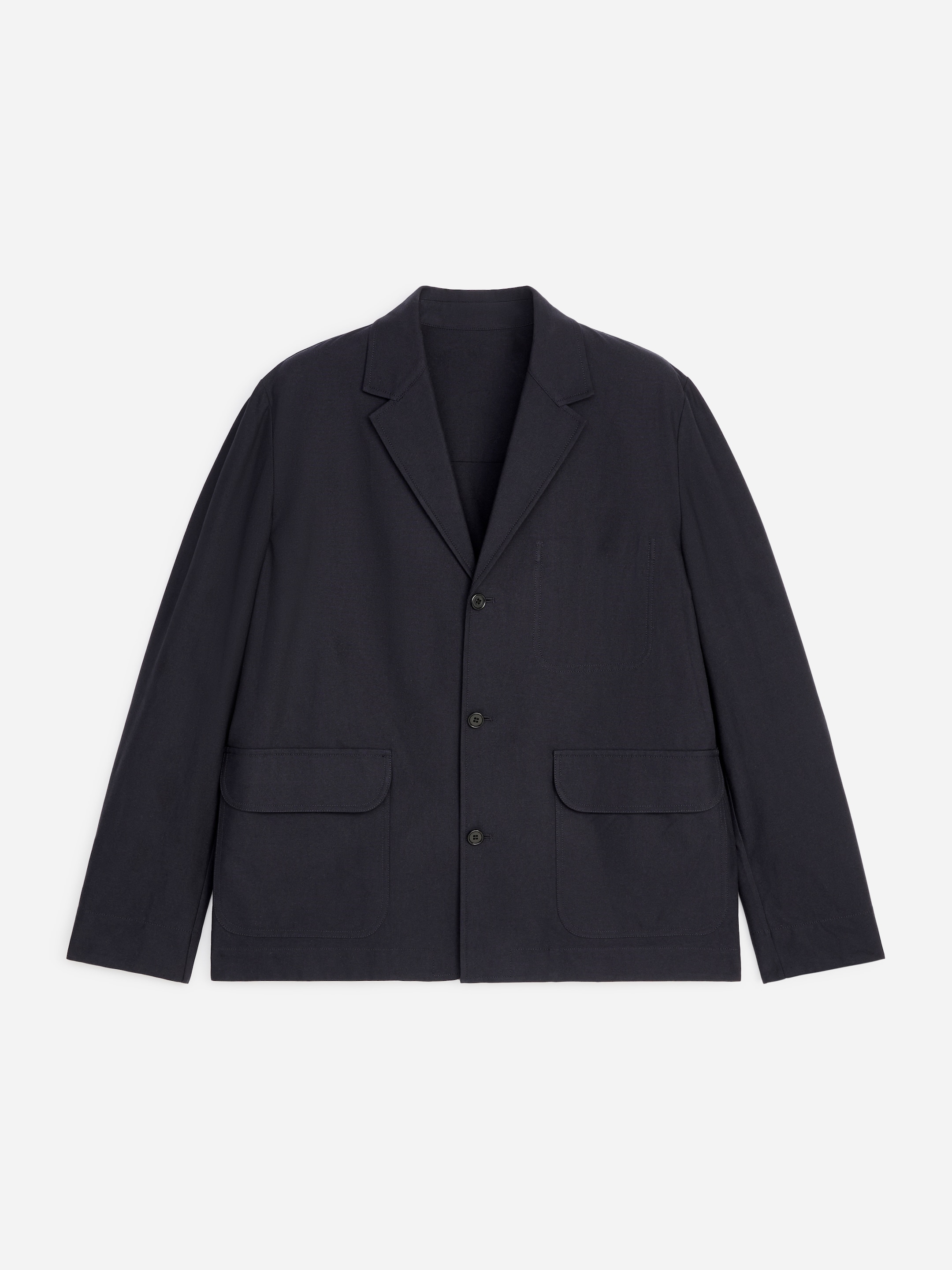Cotton Hopsack Blazer-#272930-19202