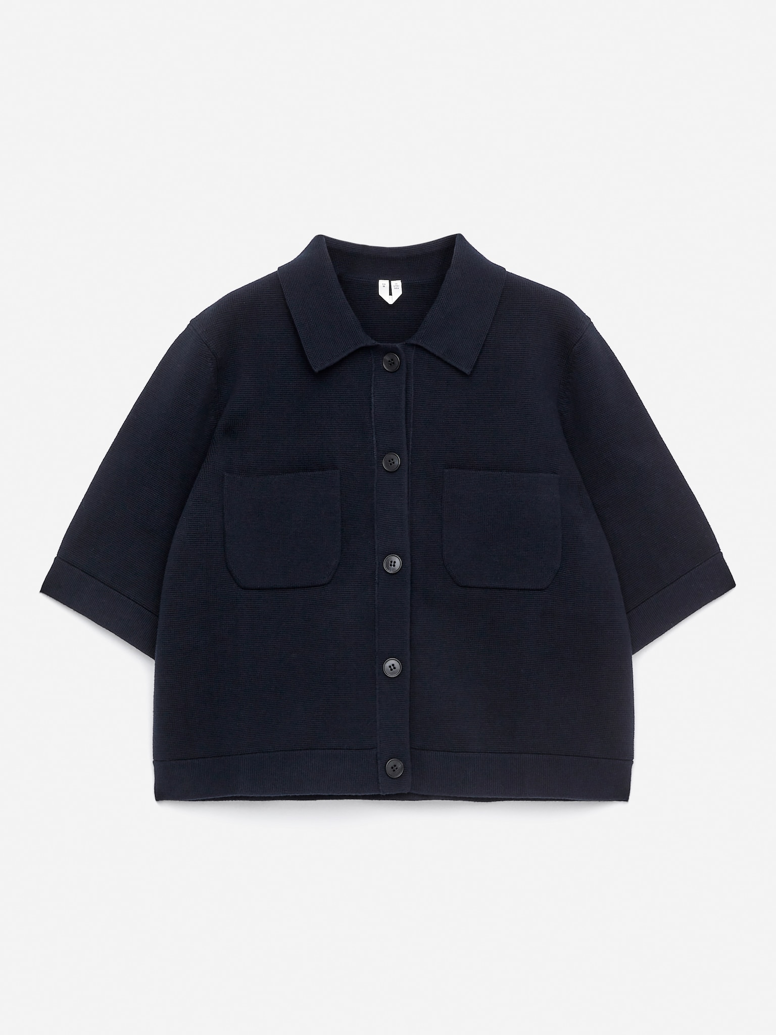 Cardigan à manches courtes - Bleu foncé - 2