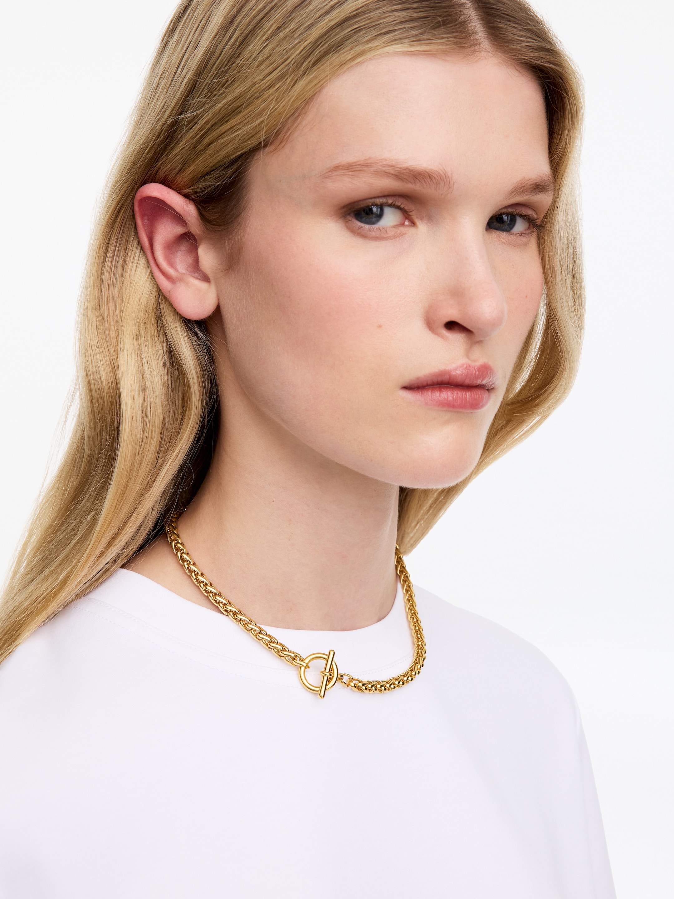 Collar de cadena trenzada - Dorado - women - StillMedia/Lookbook - 4