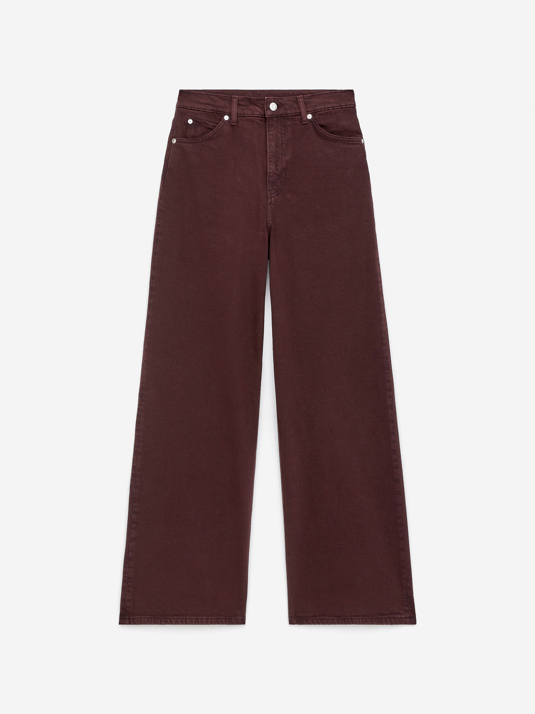 LUPINE Flared Jeans-Red-17015