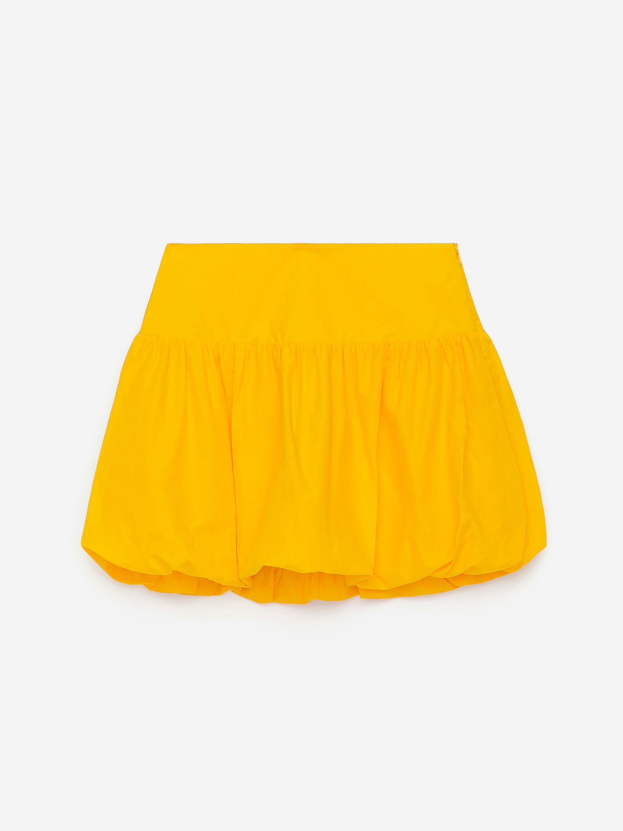 Balloon Mini Skirt-#F0BE2E-15406