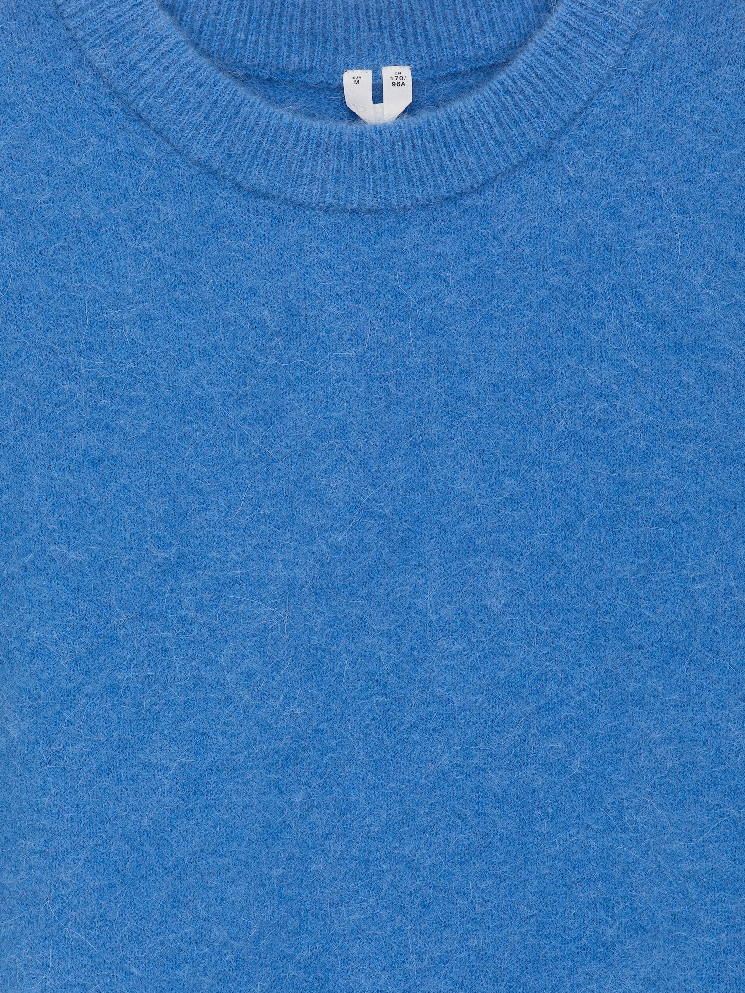 Pullunder aus Alpakawolle und Wolle - Blau/Schwarz - 4