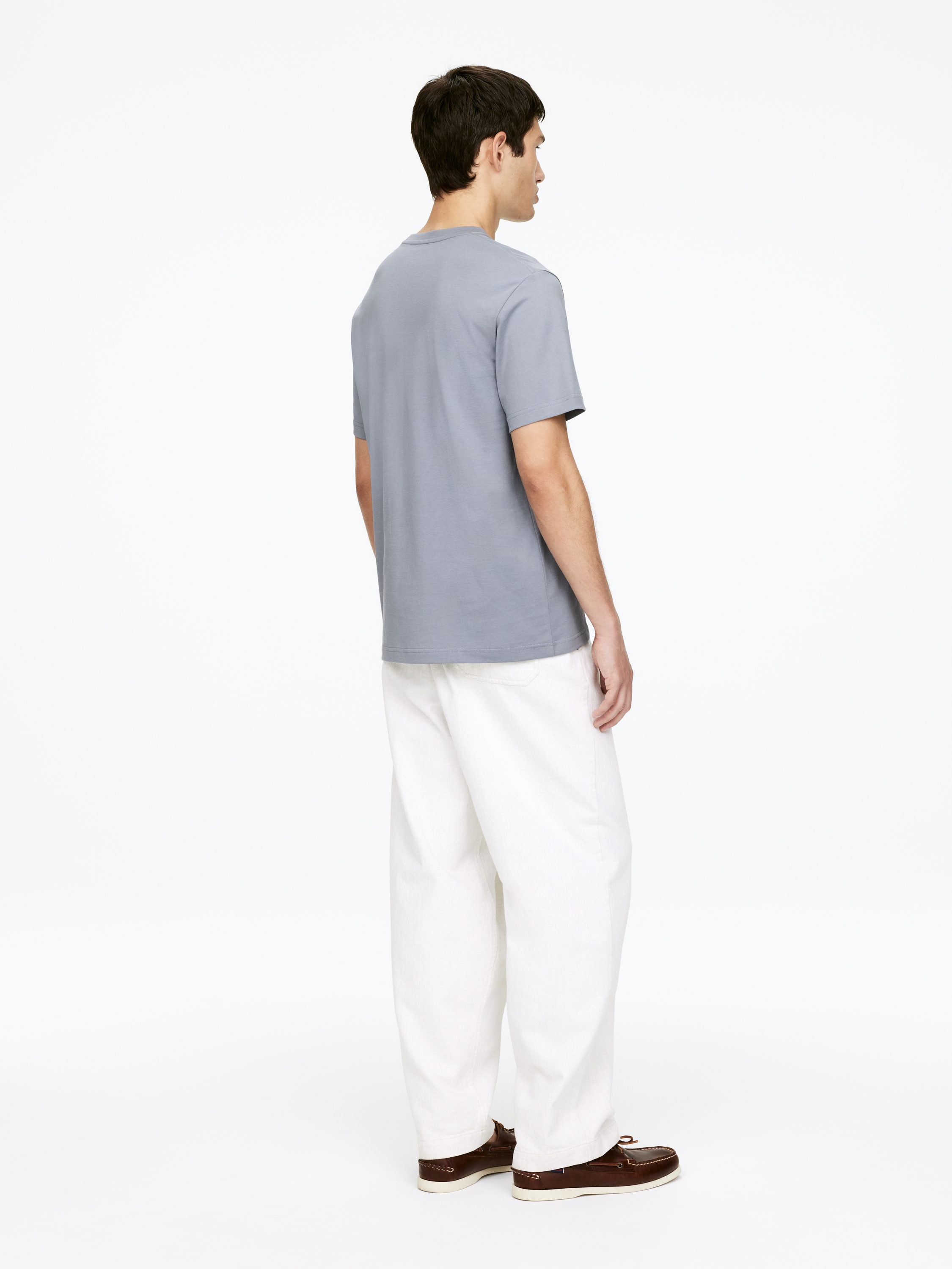 170 GSM Regular T-Shirt - Dusty Blue - Regular fit - Men - StillMedia/Lookbook - 14