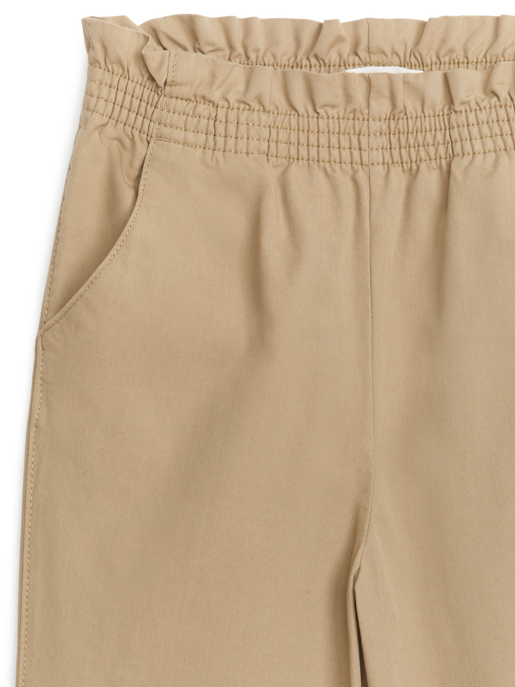 Weite Baumwollhose - Beige - Regular Fit - Kinder - StillMedia/DescriptiveDetail - 1