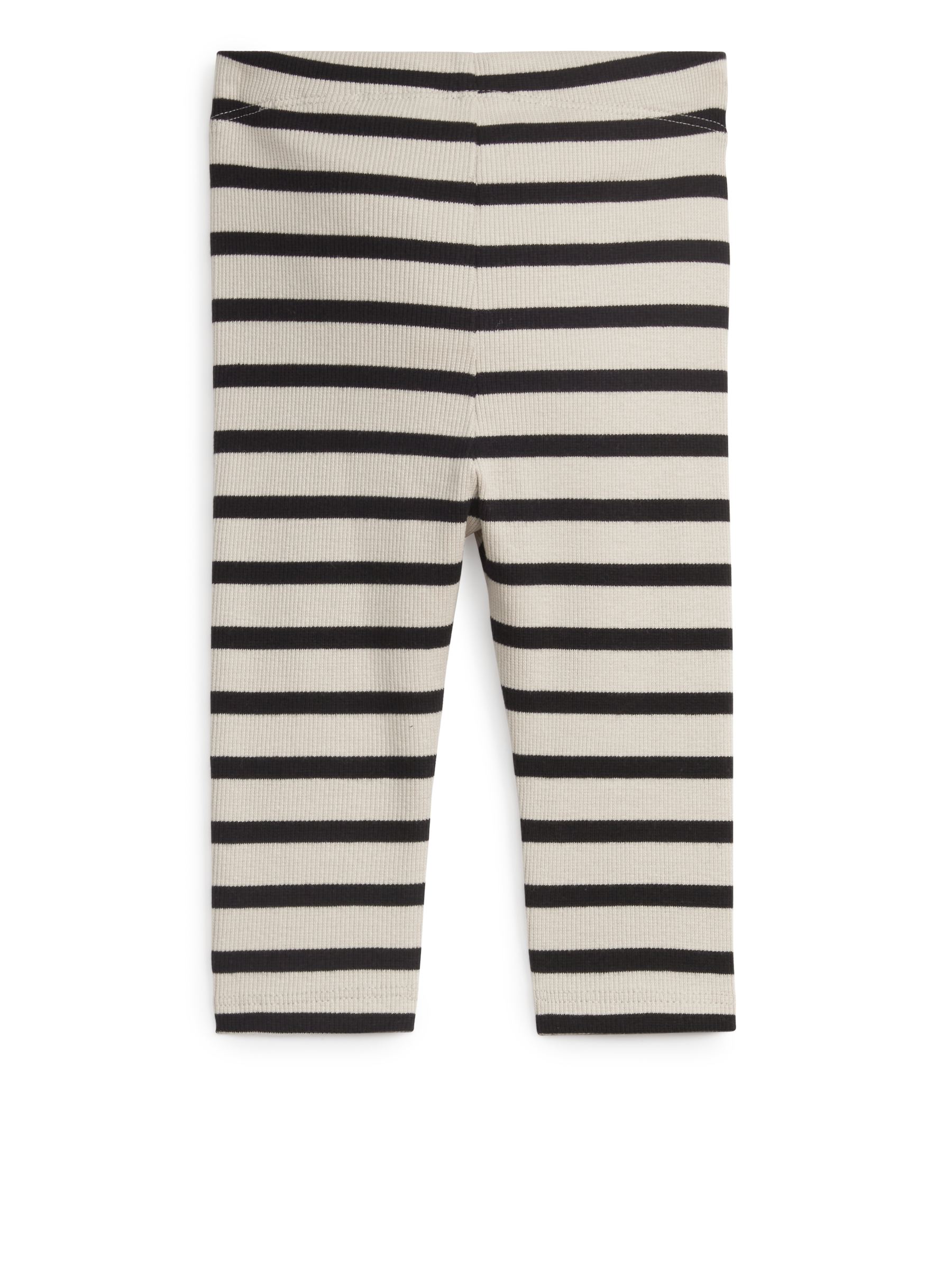 Legginsy w prążki - Beige/Black - Wąski fason - Children - StillMedia/DescriptiveStillLife - 3