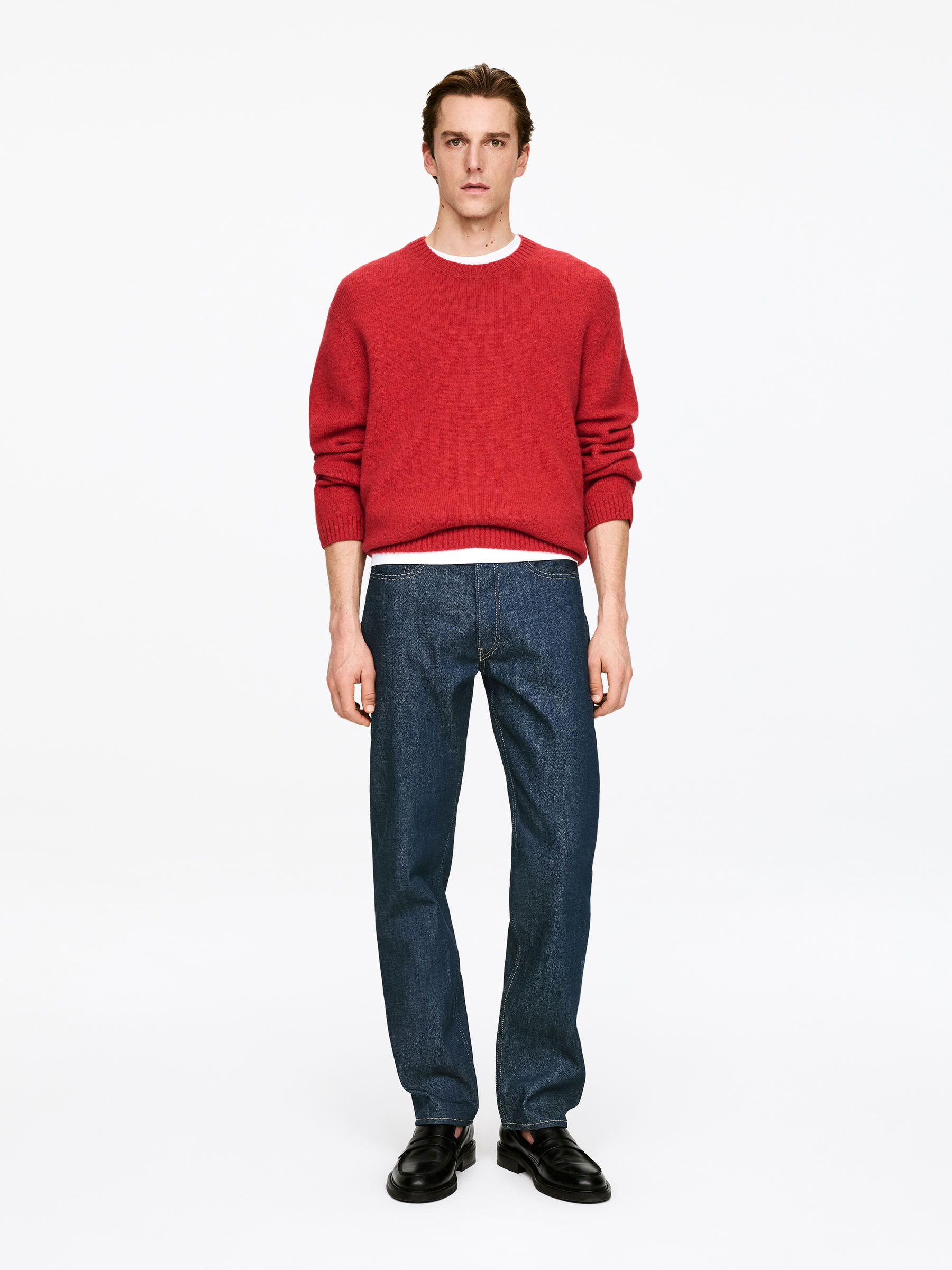 CLIFF Regular Straight Jeans-#2E3036-17682