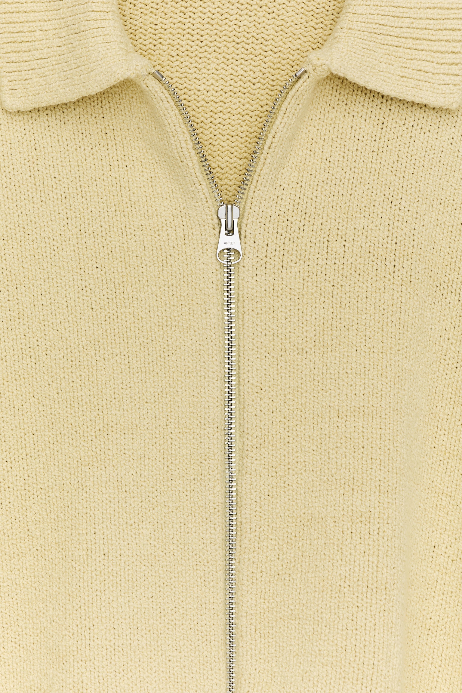 Kofta med dragkedja - Gul/Mörkblå - 3