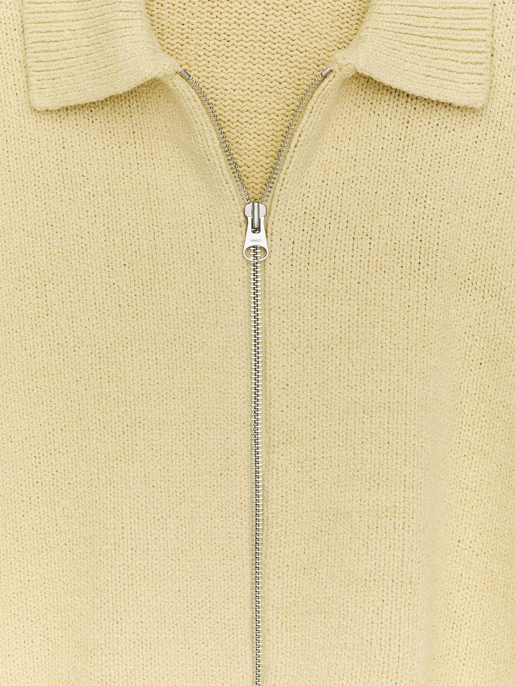 Kofta med dragkedja - Gul - Loose fit - Men - StillMedia/DescriptiveDetail - 1