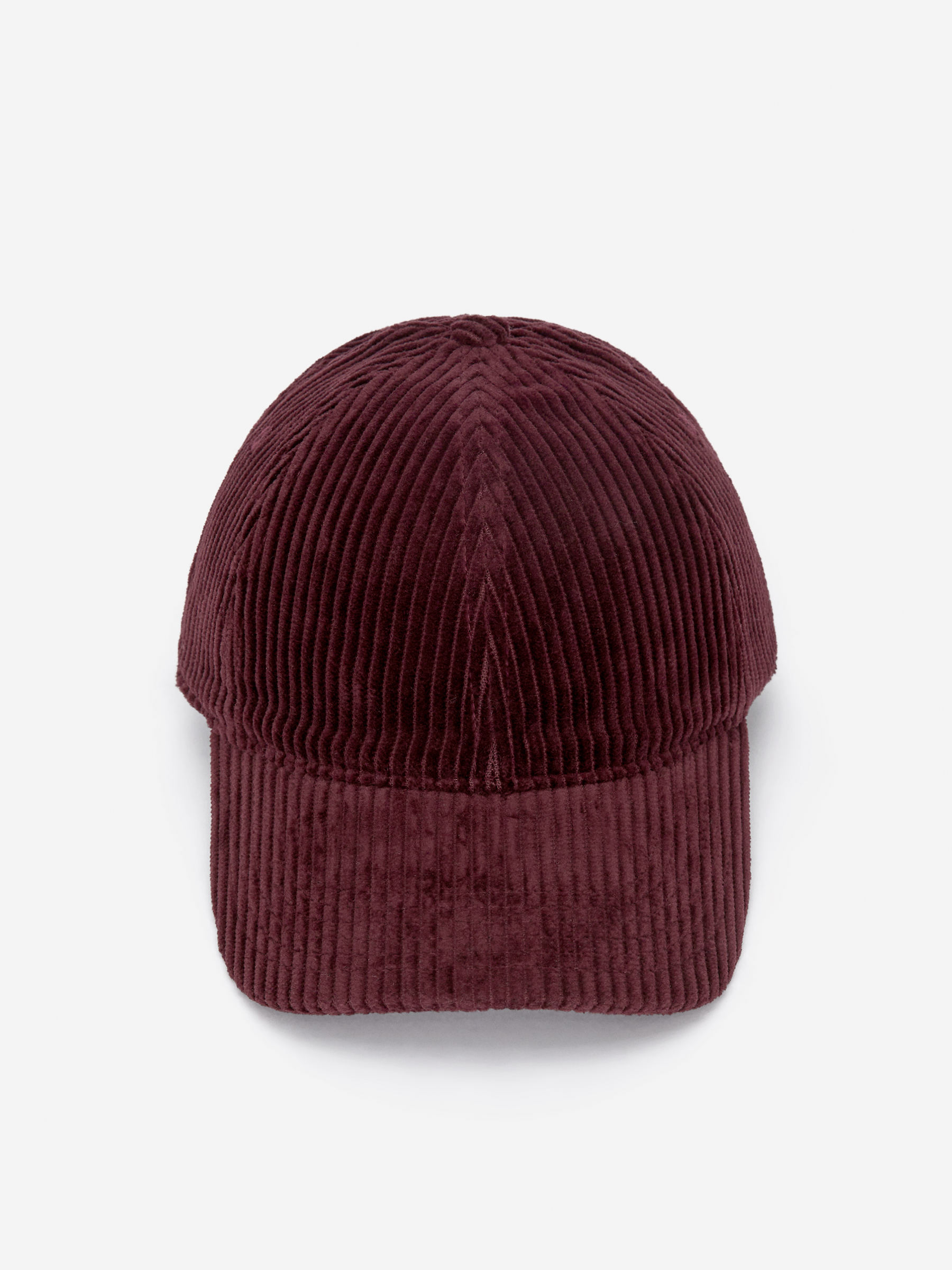 Corduroy Cap - Dark Red - Women - StillMedia/DescriptiveStillLife - 1