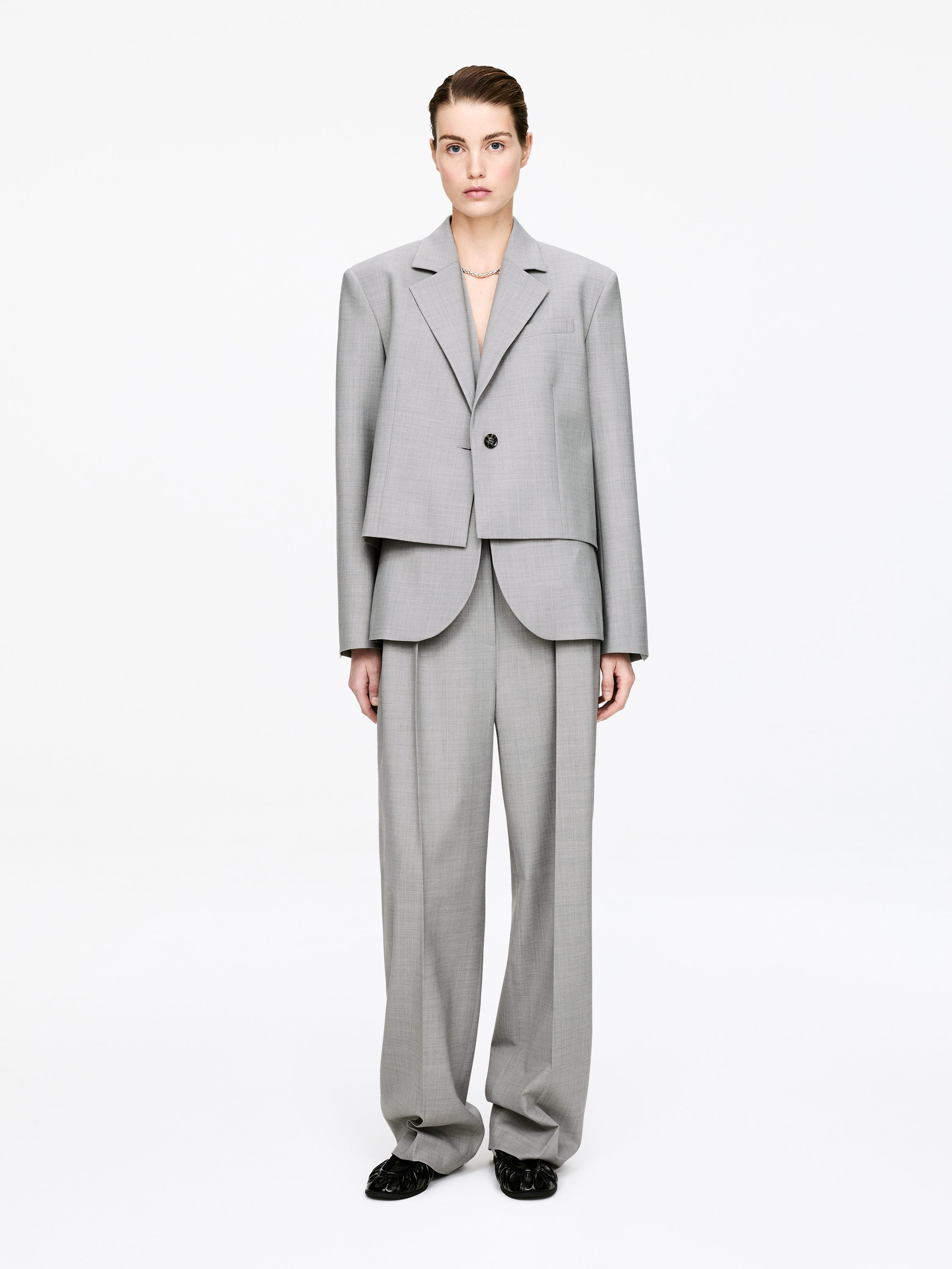 Cropped Blazer
